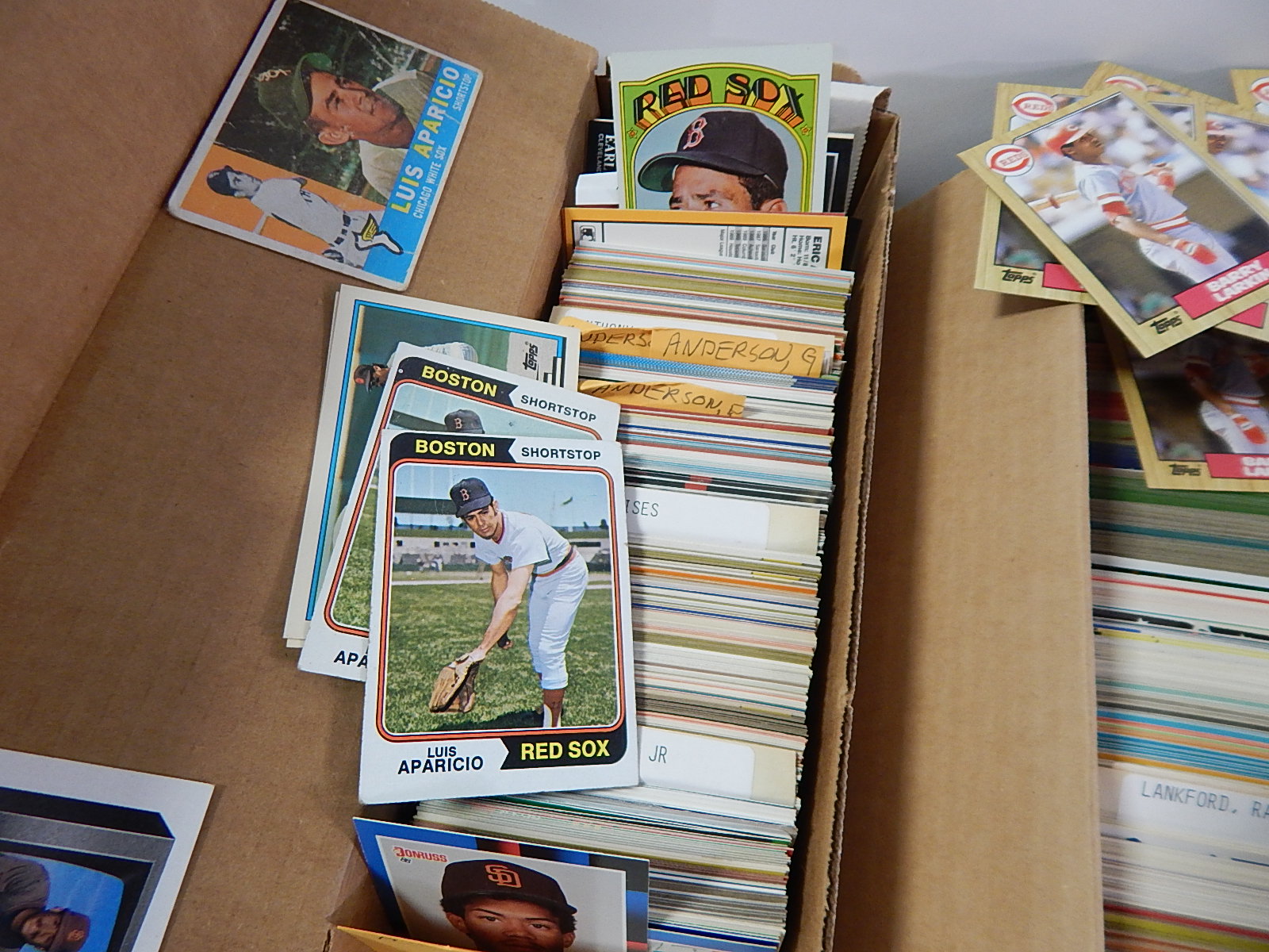 Star and Rookie Baseball Cards with Palmer, Larkin, Murphy, Jackson