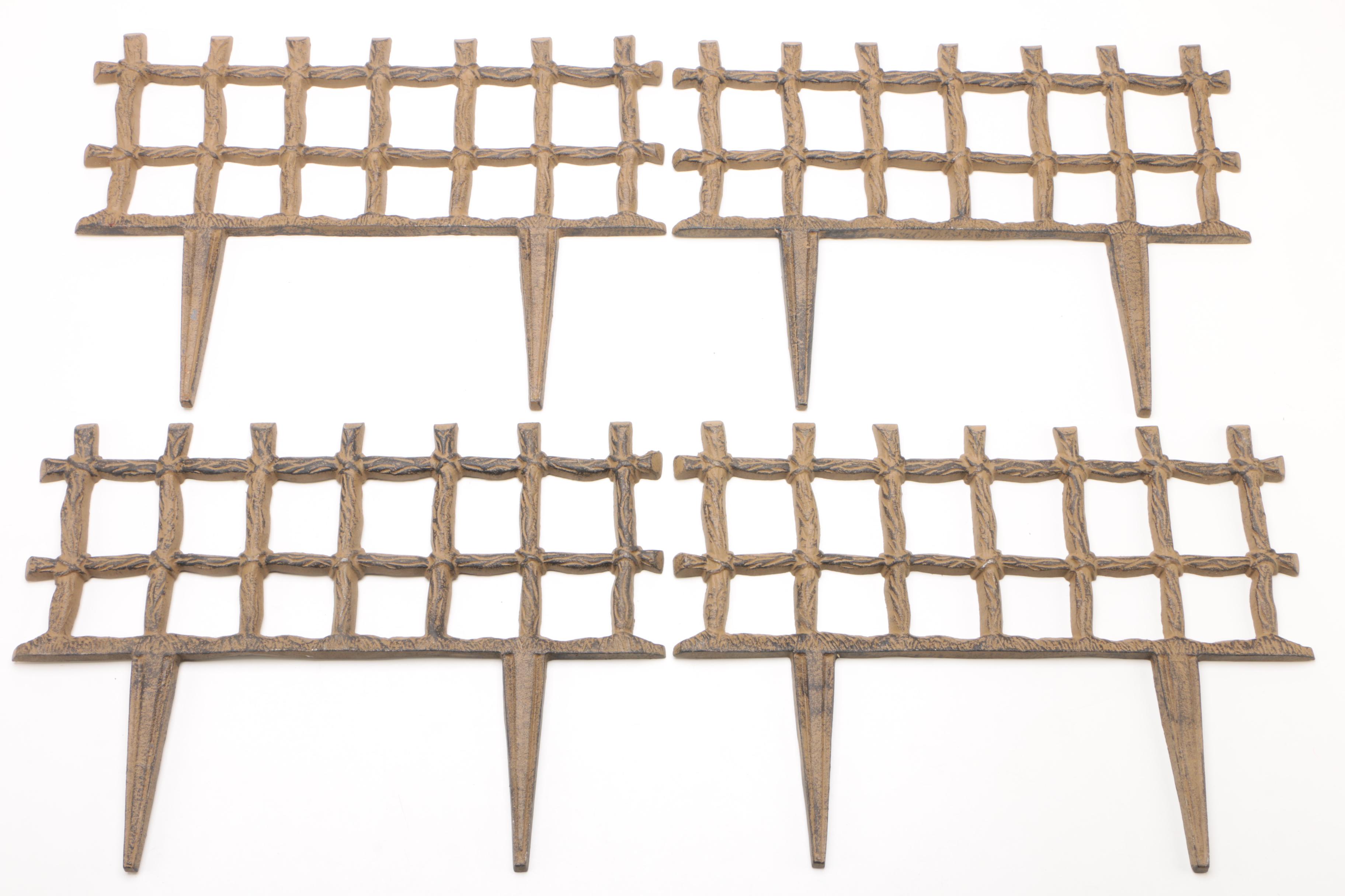 Cast Iron Garden Edging Fence, Made in China Everything But The House