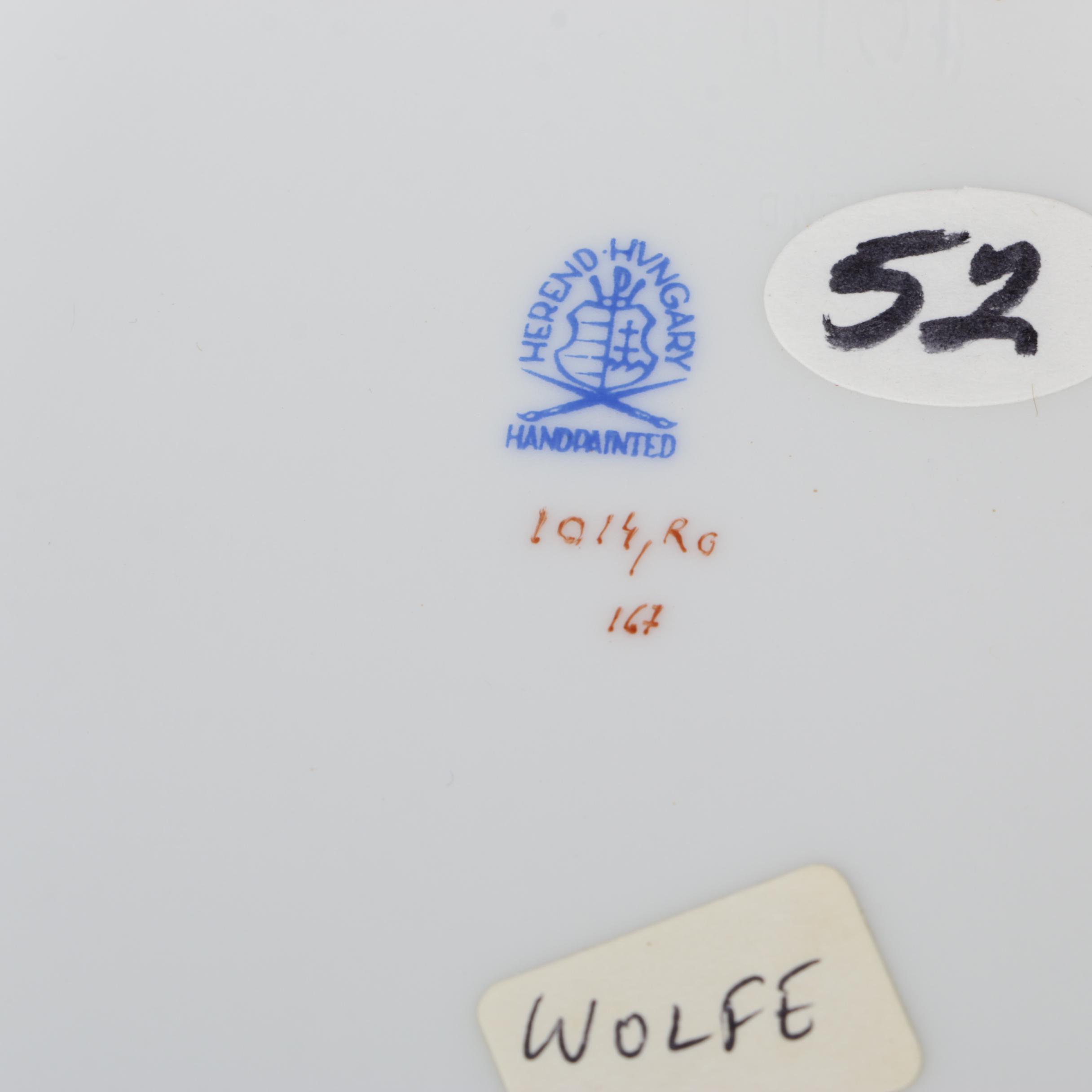 Herend "Rothschild Bird" Porcelain Tureen with Lid