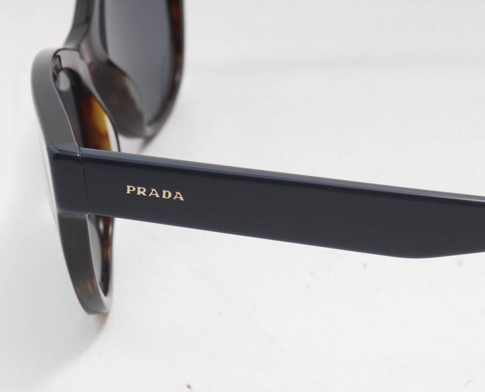Prada Cat Eye Tortoiseshell Sunglasses with Case, Made in Italy