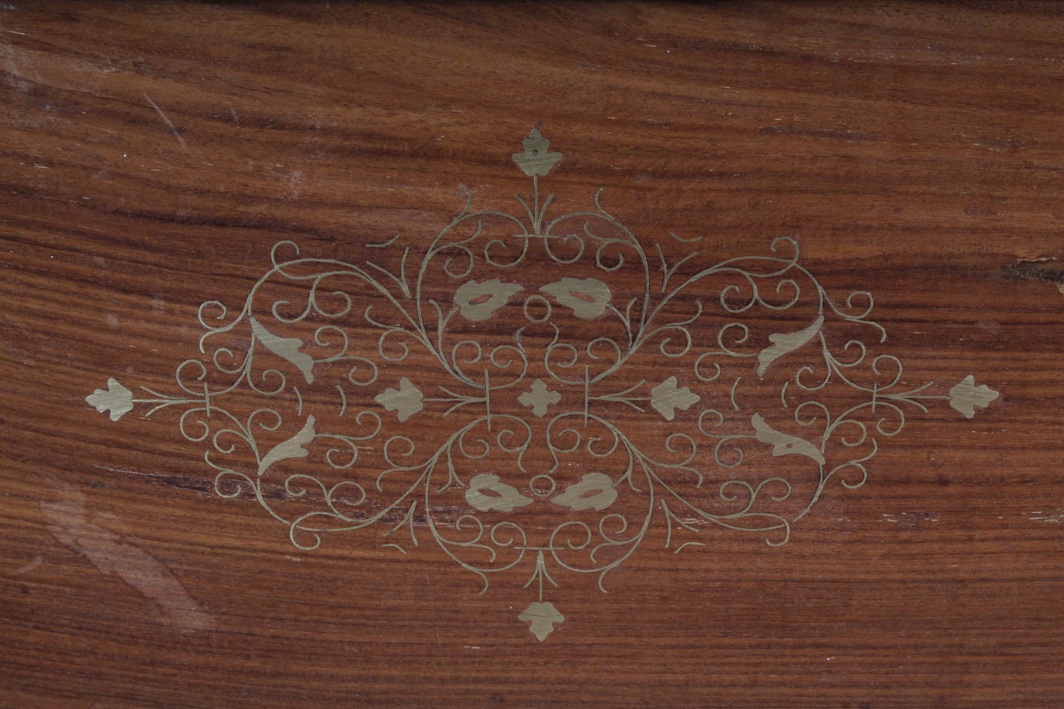 Hand-Carved Middle Eastern Cedar Trunk