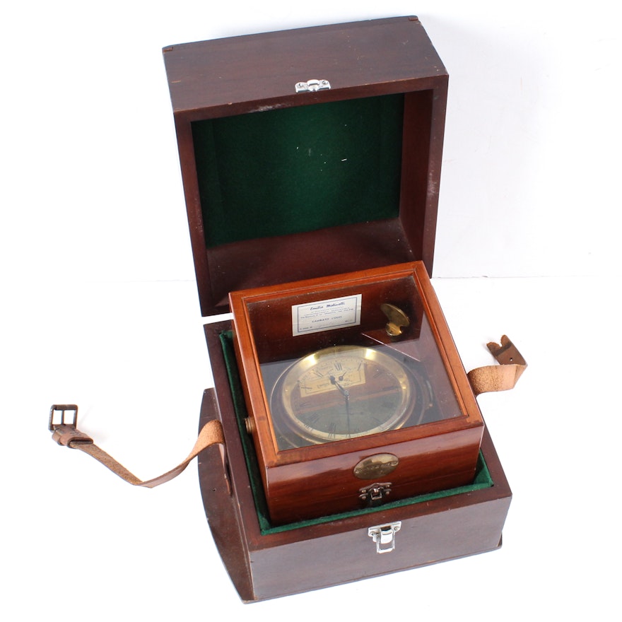 Thomas Mercer Marine Chronometer Clock