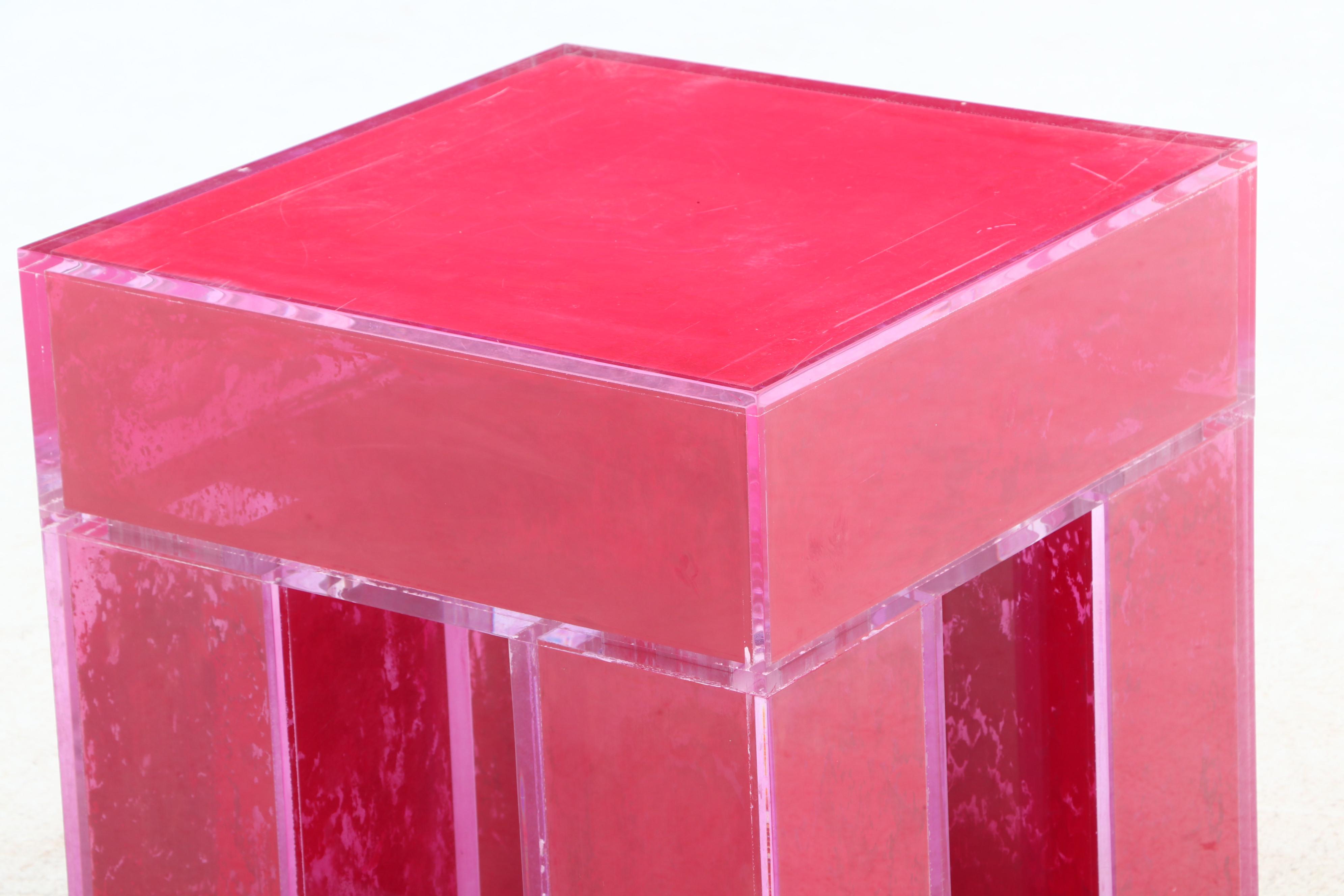 Acrylic Accent Table