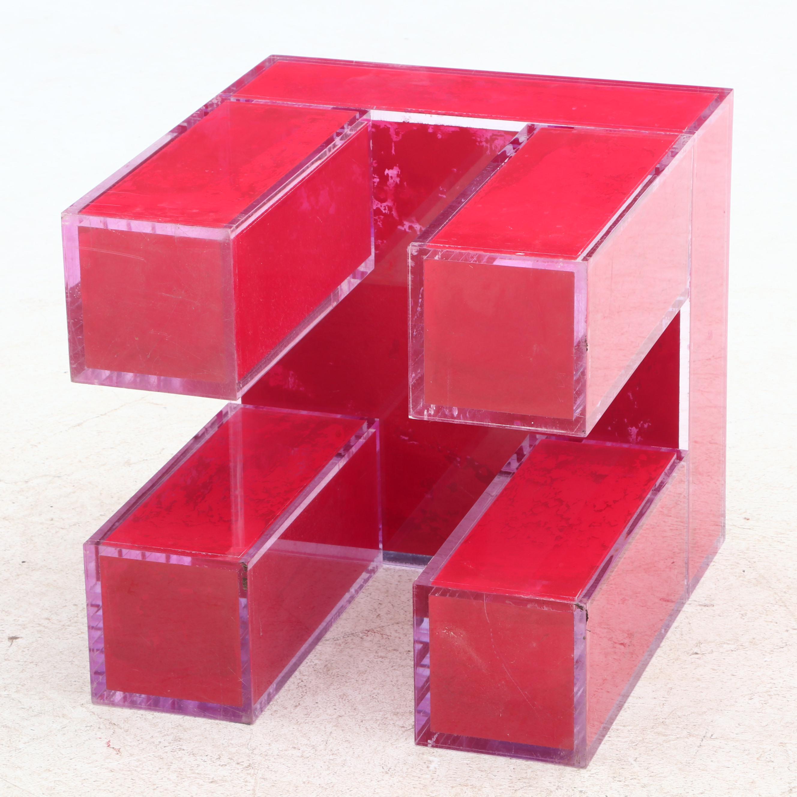 Acrylic Accent Table