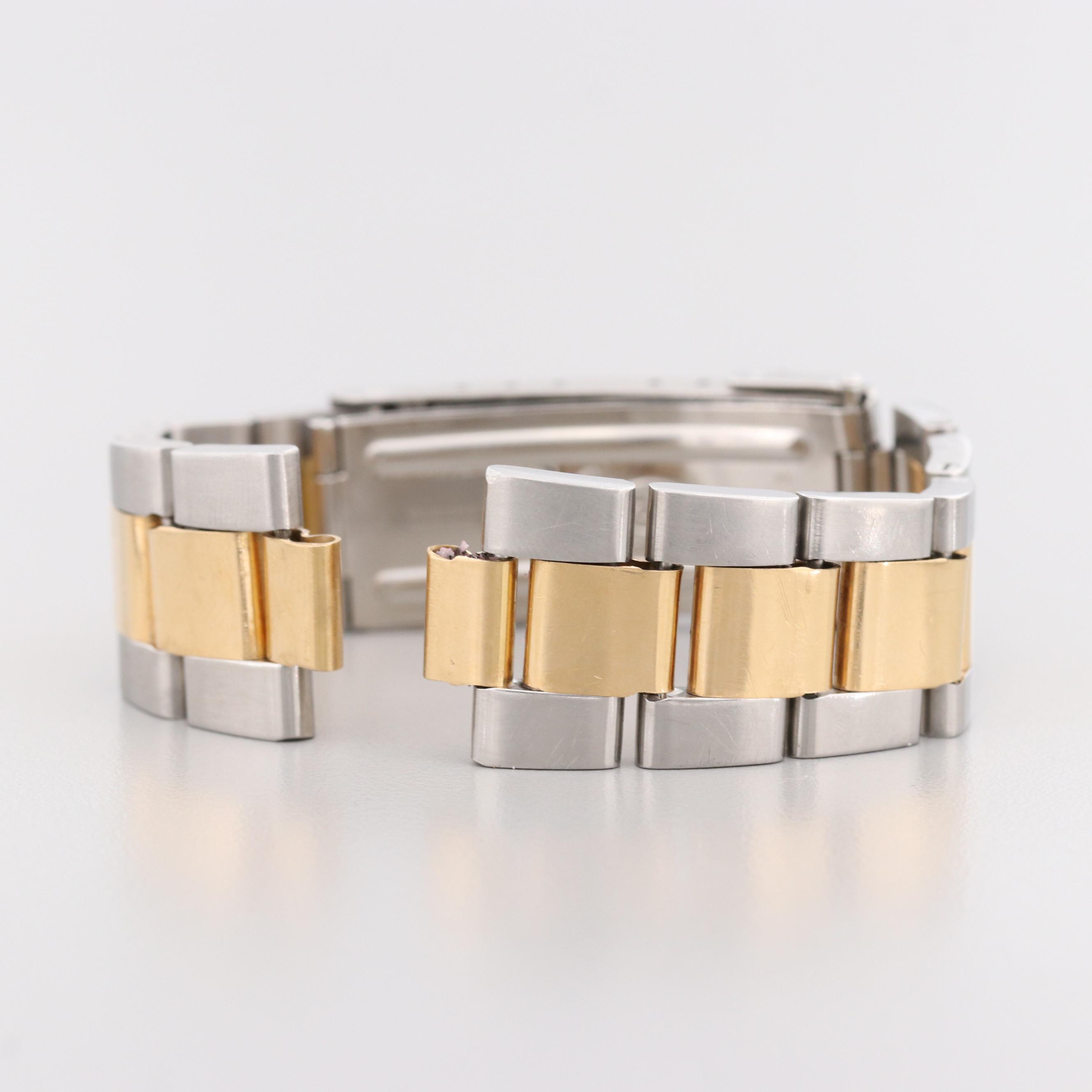 Rolex Submariner Stainless Steel and 18K Yellow Gold Bracelet, 1984