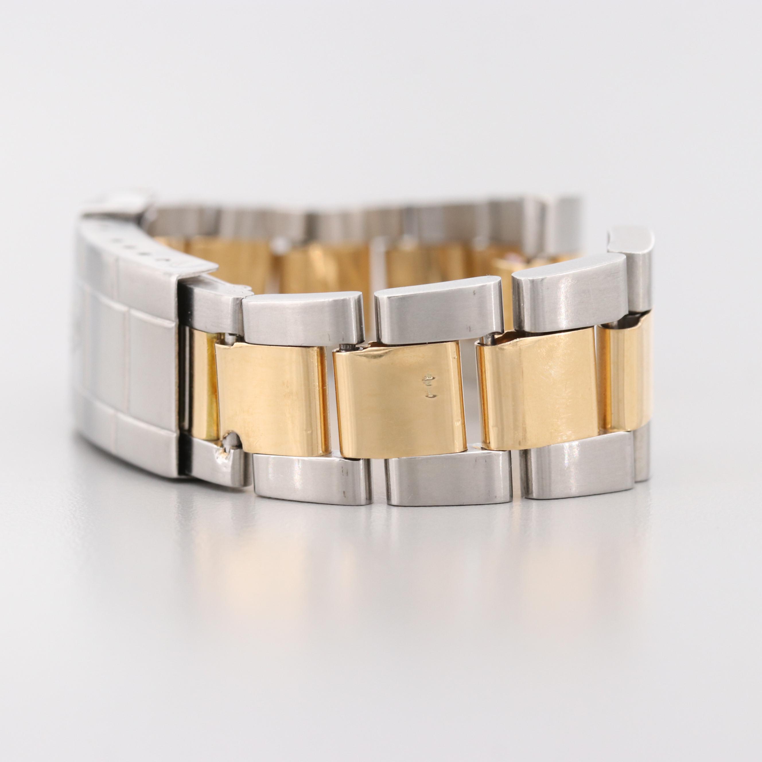 Rolex Submariner Stainless Steel and 18K Yellow Gold Bracelet, 1984