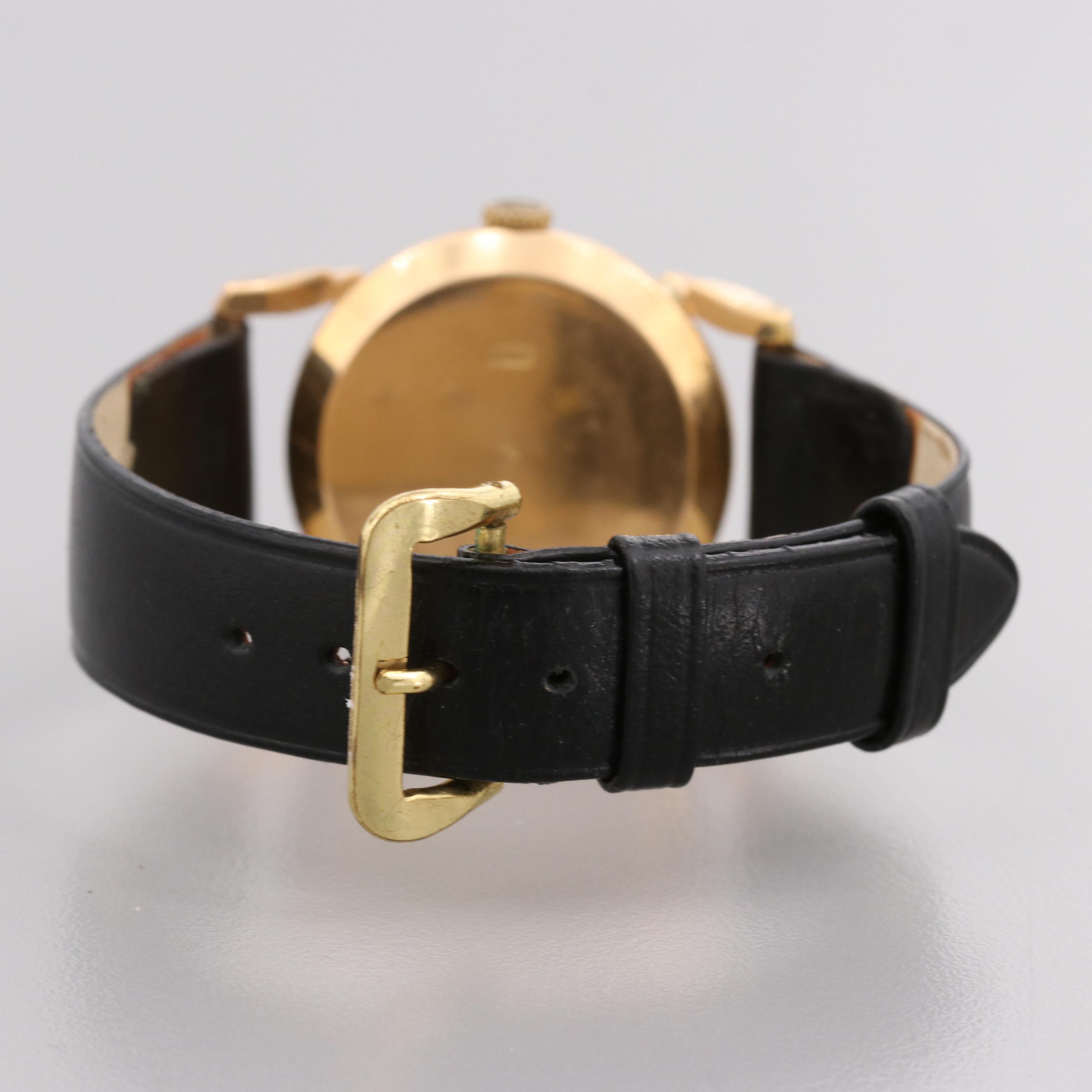 Vintage Zenith 18K Yellow Gold Watch