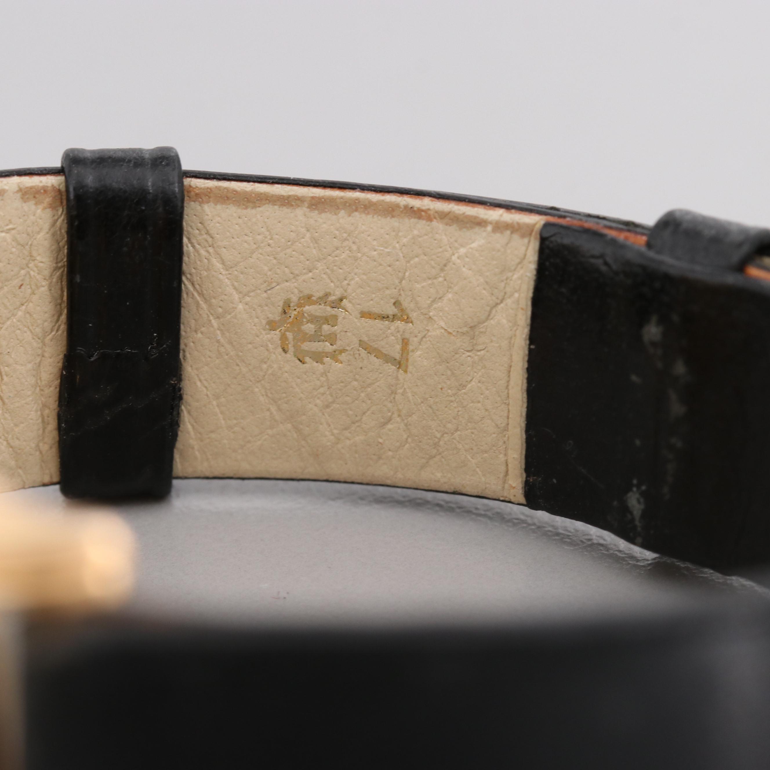 Vintage Zenith 18K Yellow Gold Watch