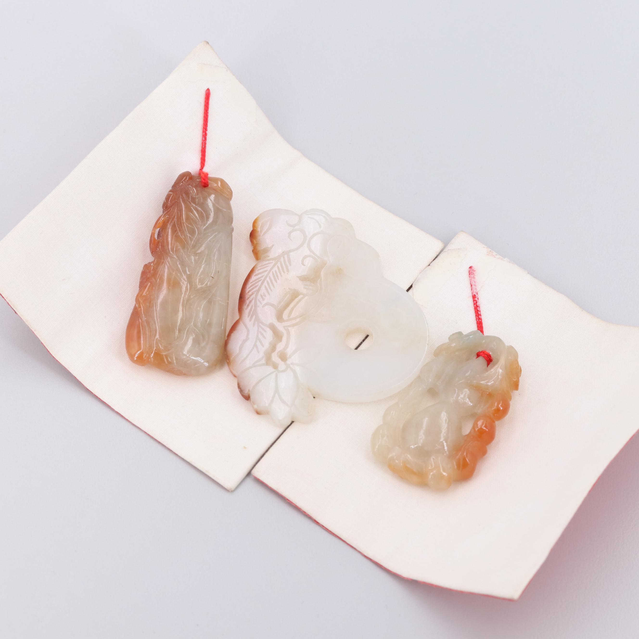 Loose Jadeite Carvings