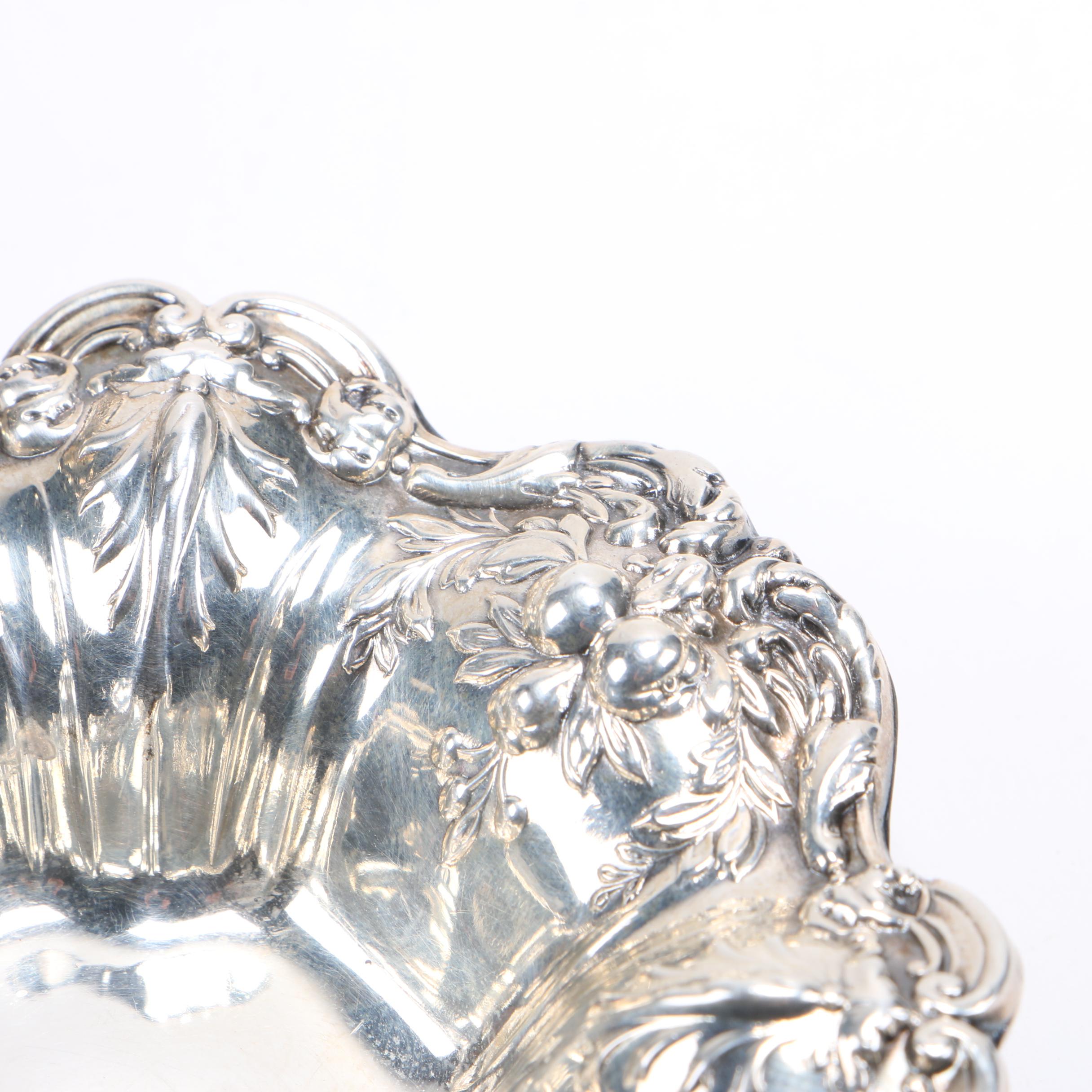 Reed & Barton "Francis I" Sterling Nut Dish Set, 1955 and 1956