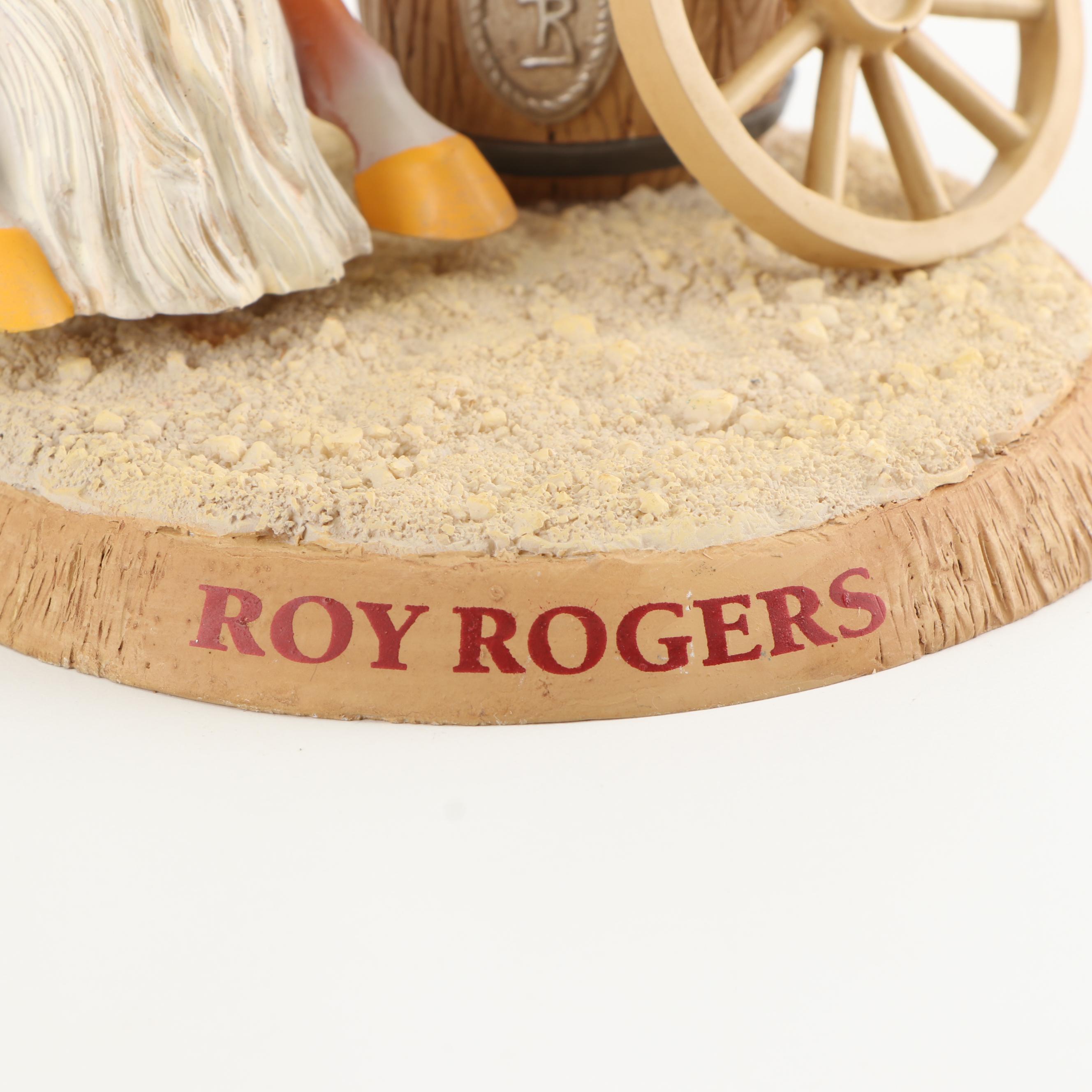 Roy Rogers and Trigger Figurine and a U.S. Air Force Bobblehead