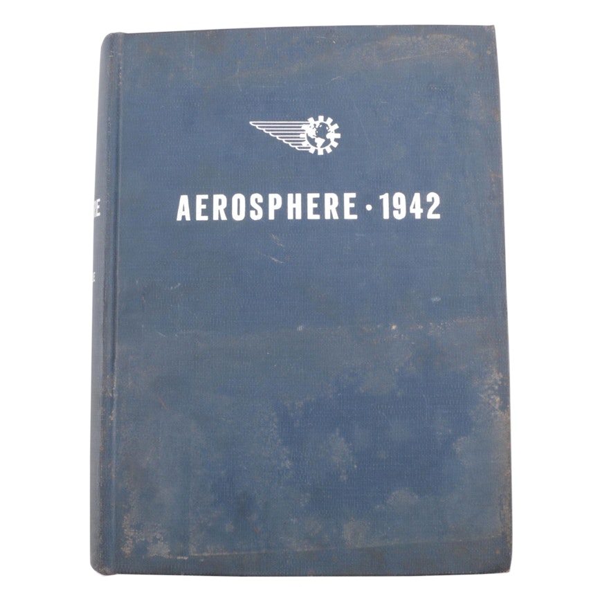 Vintage "Aerosphere - 1942" by Aircraft Publications