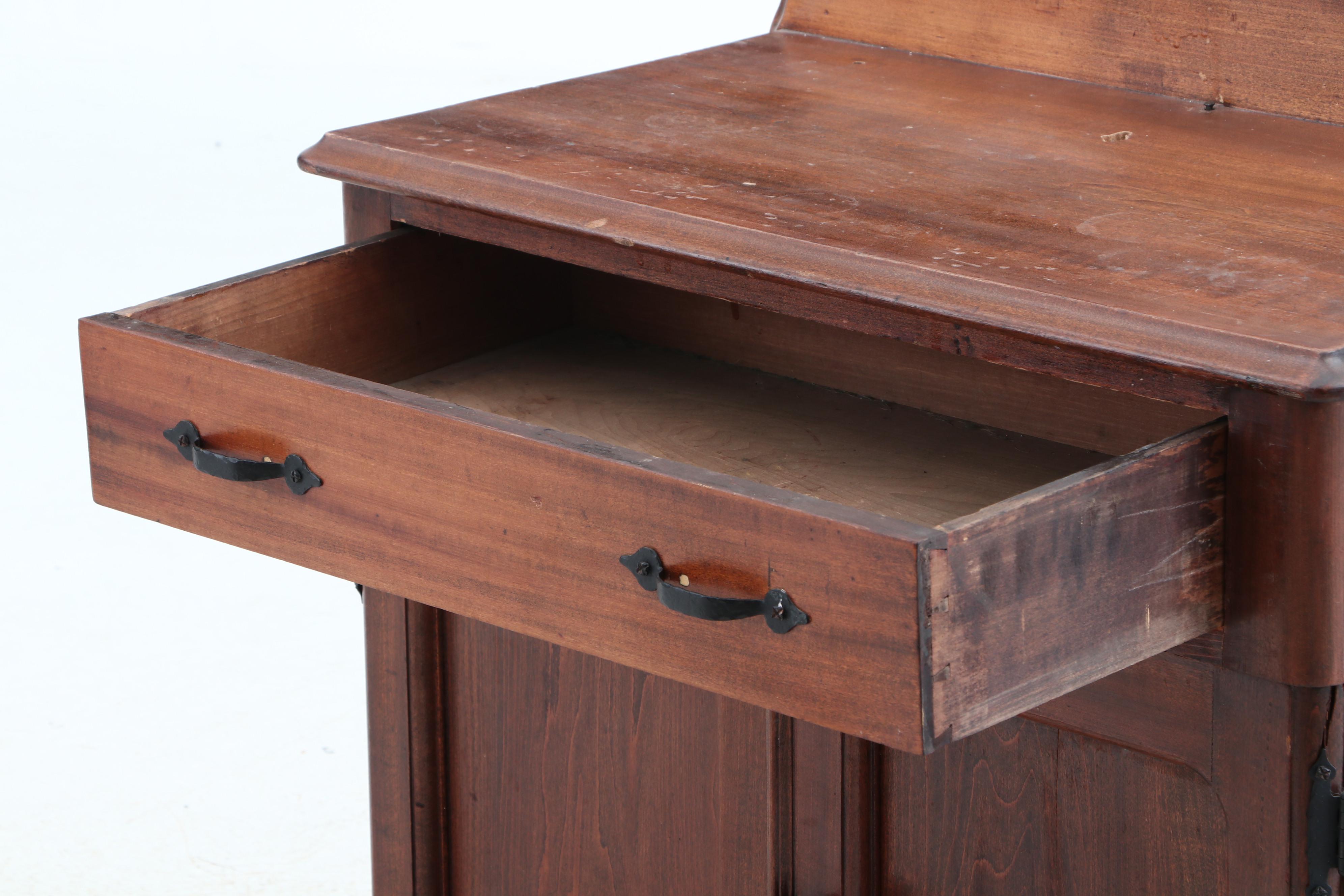 Wash Stand Cabinet in Walnut