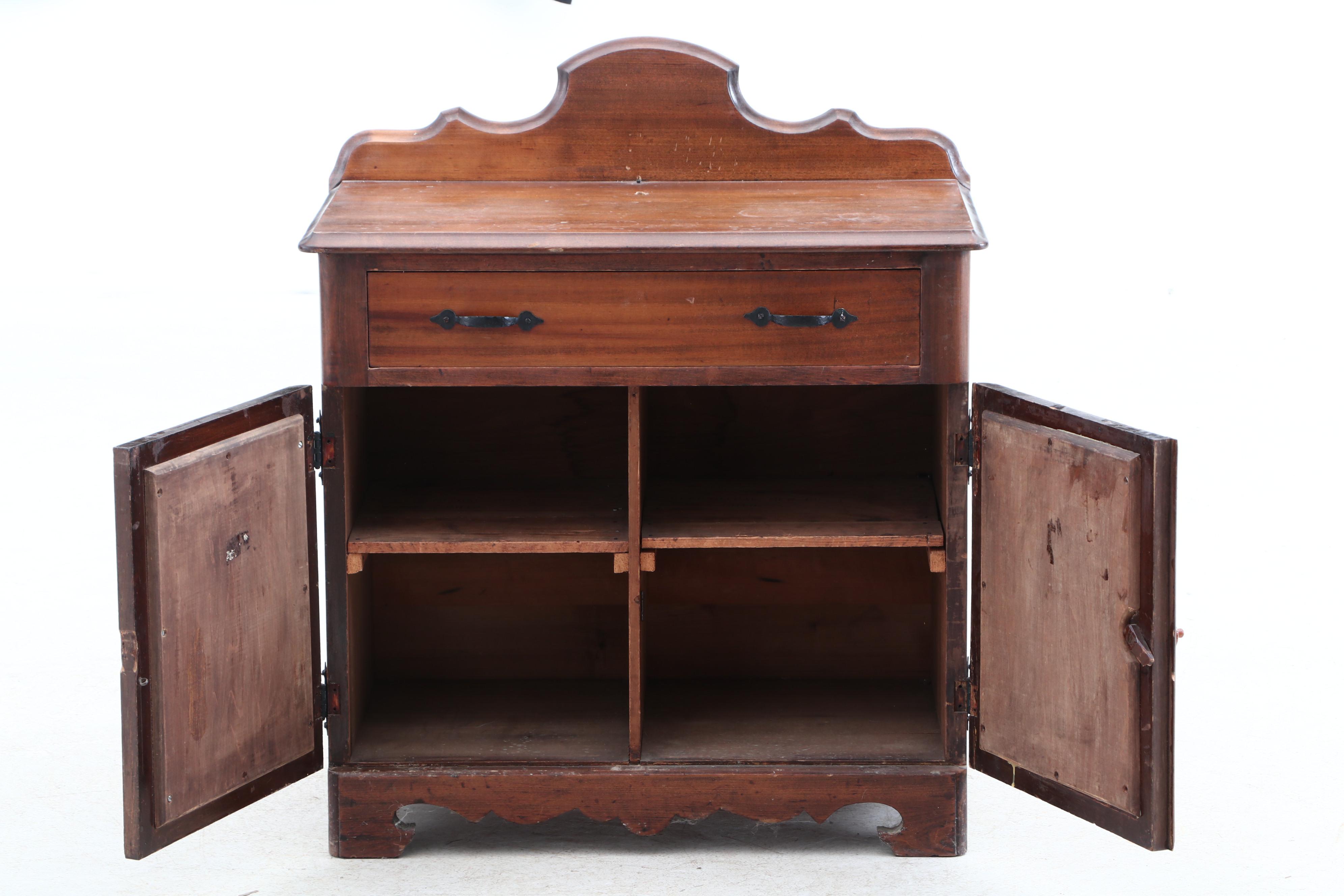 Wash Stand Cabinet in Walnut