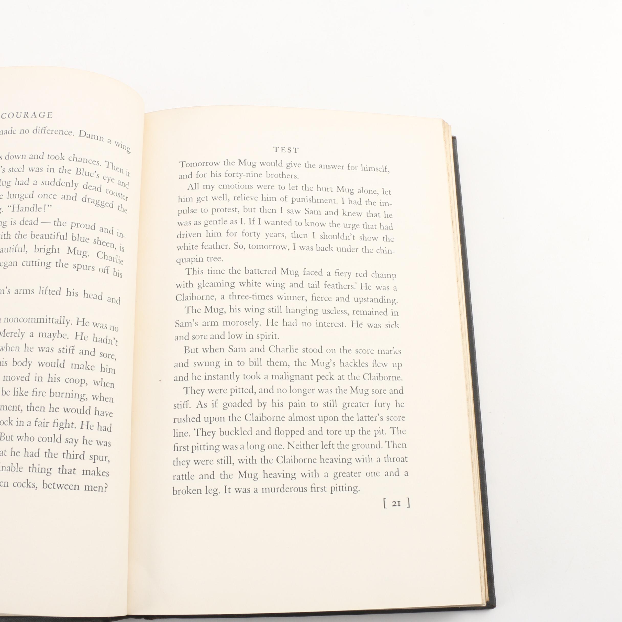 1938 "Courage: the Story of Modern Cockfighting"