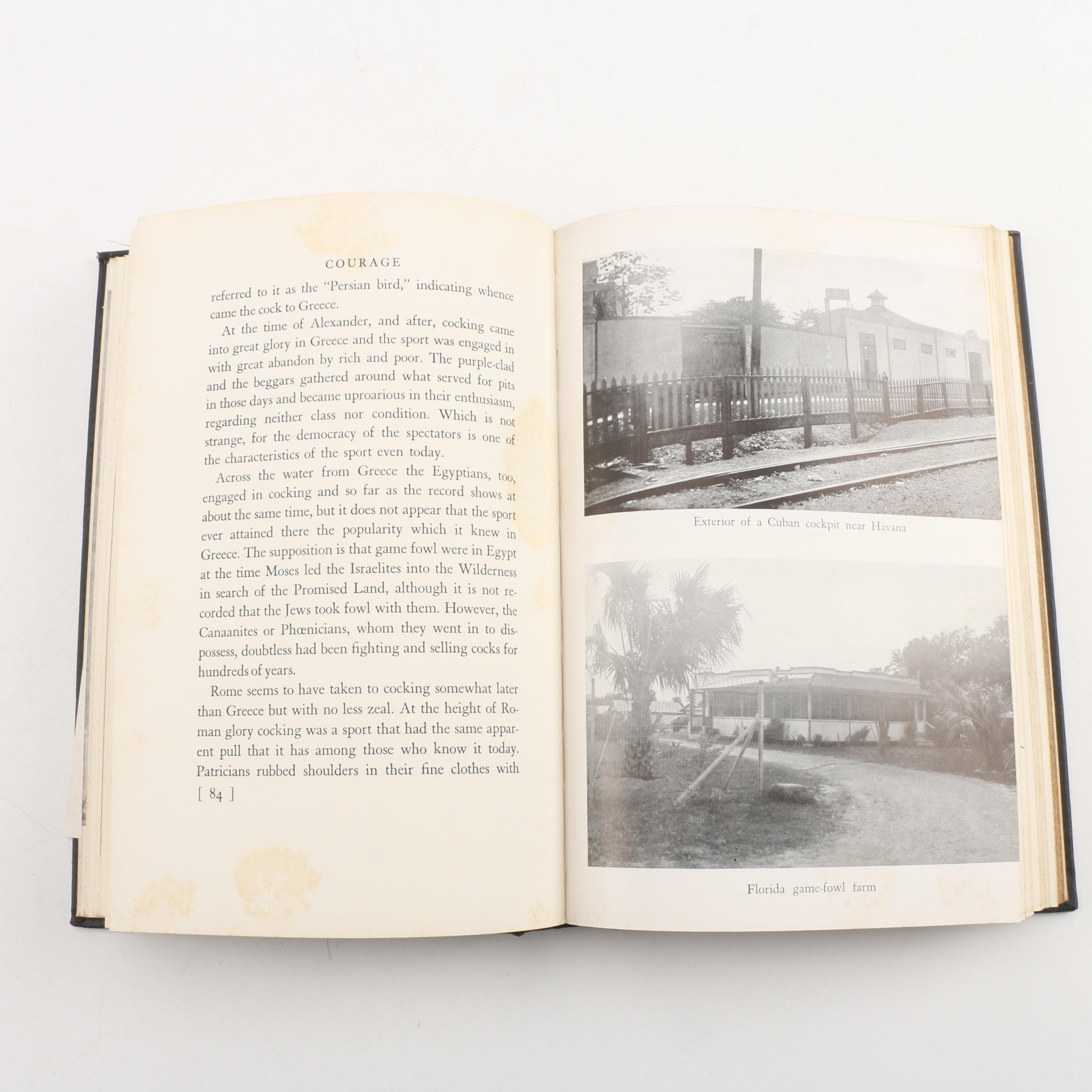 1938 "Courage: the Story of Modern Cockfighting"