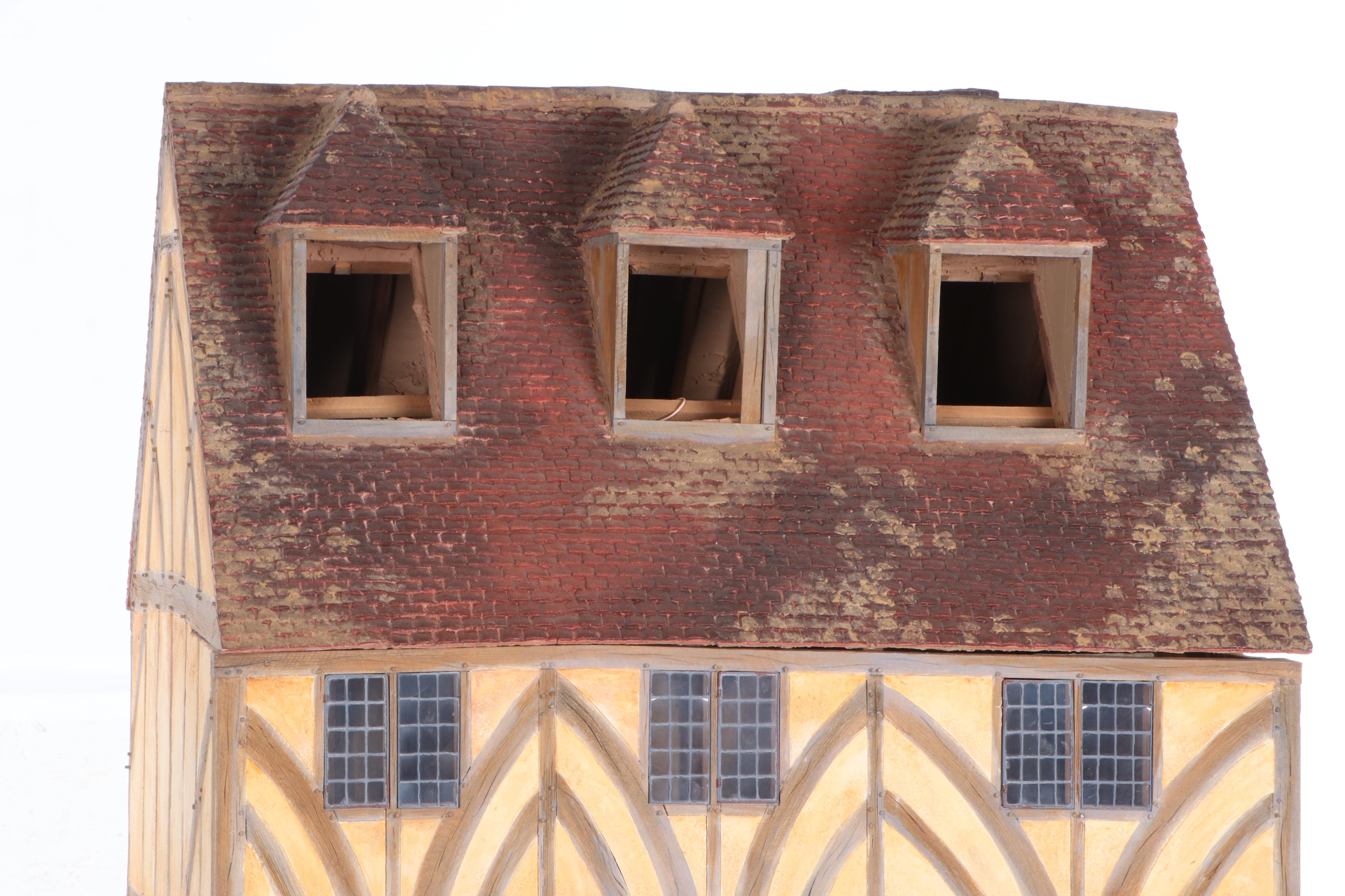 Peter Mattinson Goodramsgate House Electrified Tudor Dollhouse