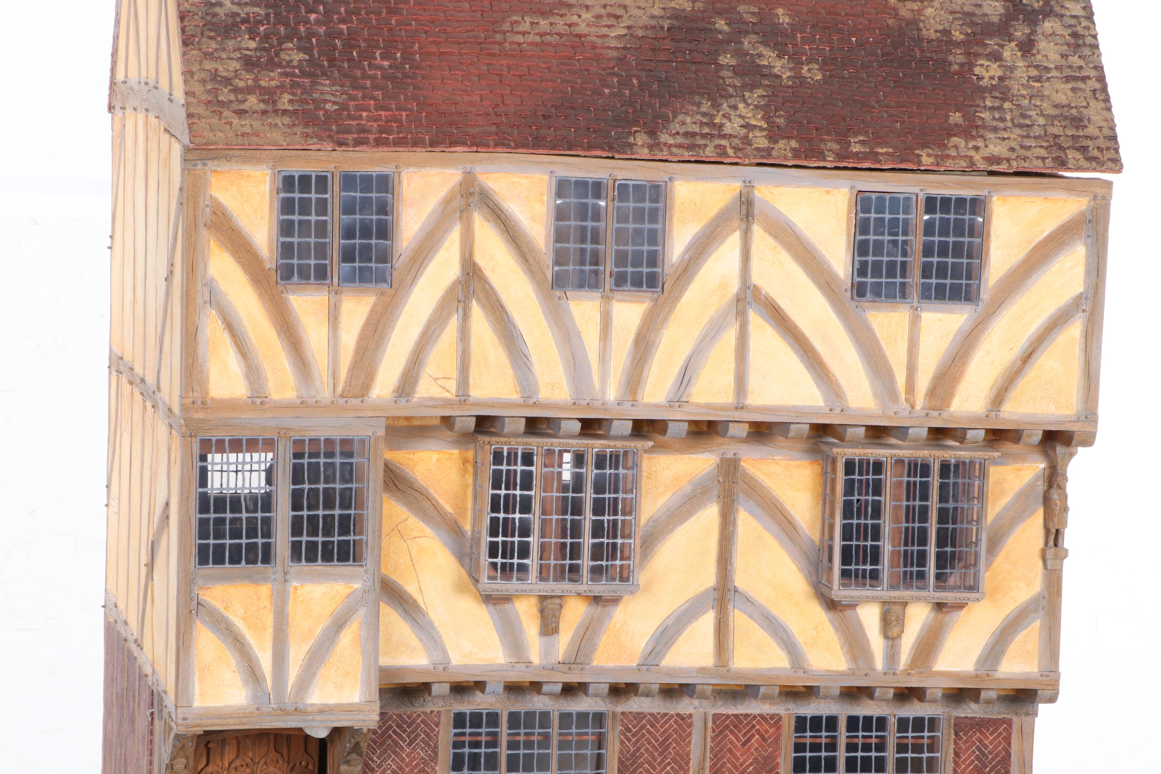 Peter Mattinson Goodramsgate House Electrified Tudor Dollhouse