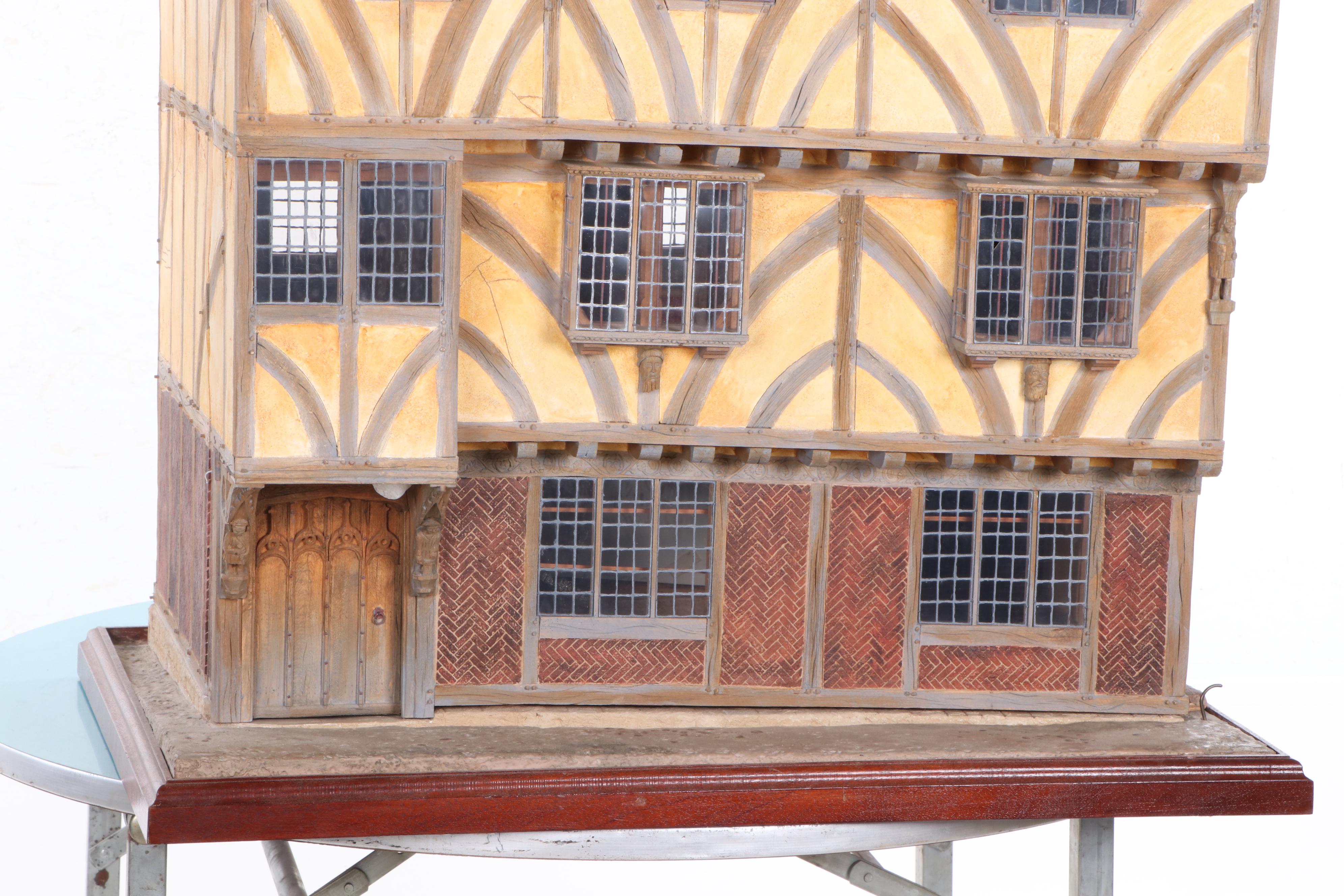 Peter Mattinson Goodramsgate House Electrified Tudor Dollhouse