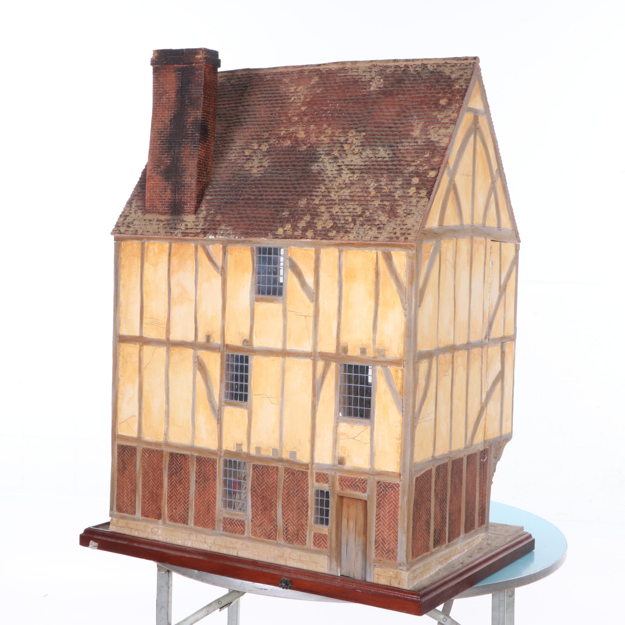 Peter Mattinson Goodramsgate House Electrified Tudor Dollhouse