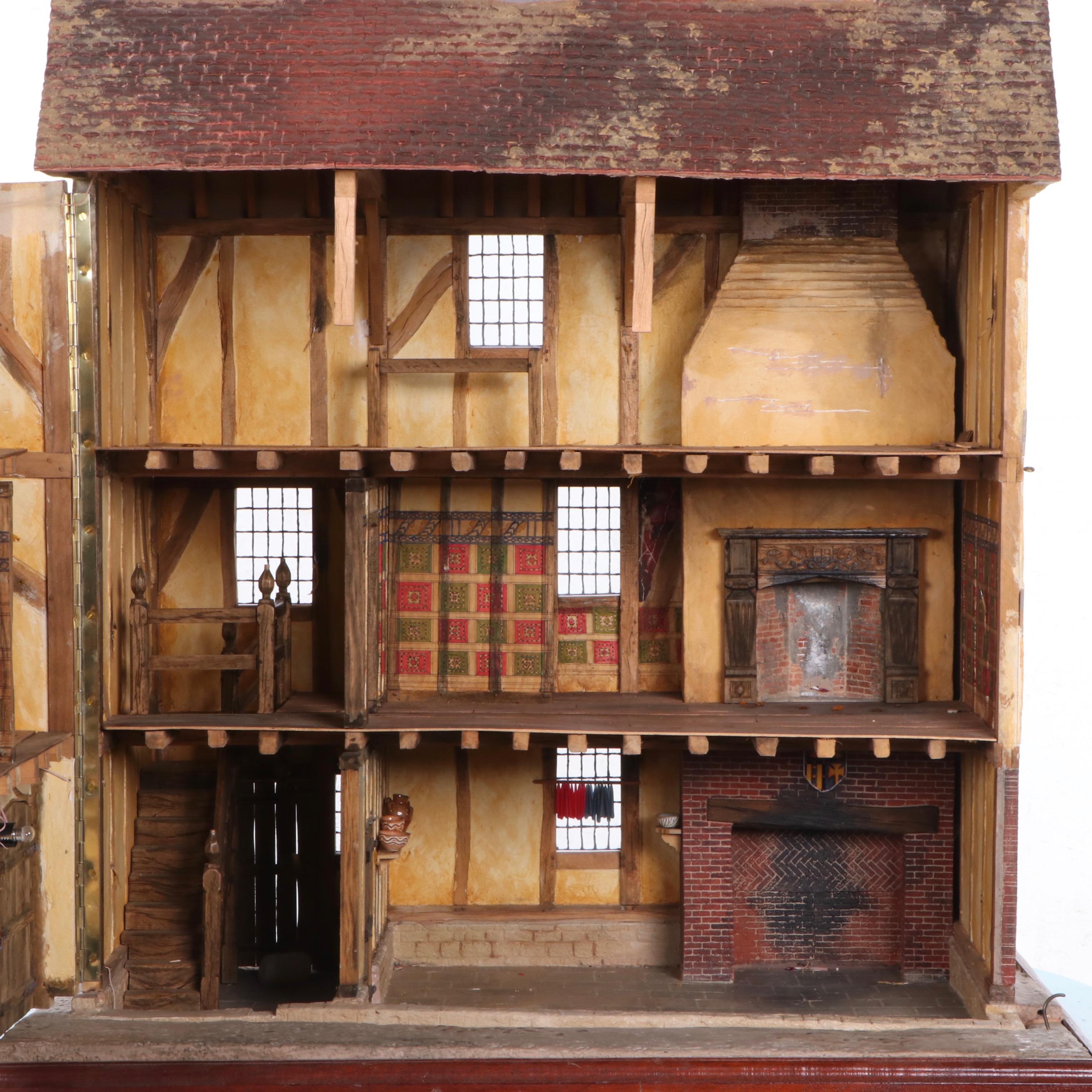 Peter Mattinson Goodramsgate House Electrified Tudor Dollhouse