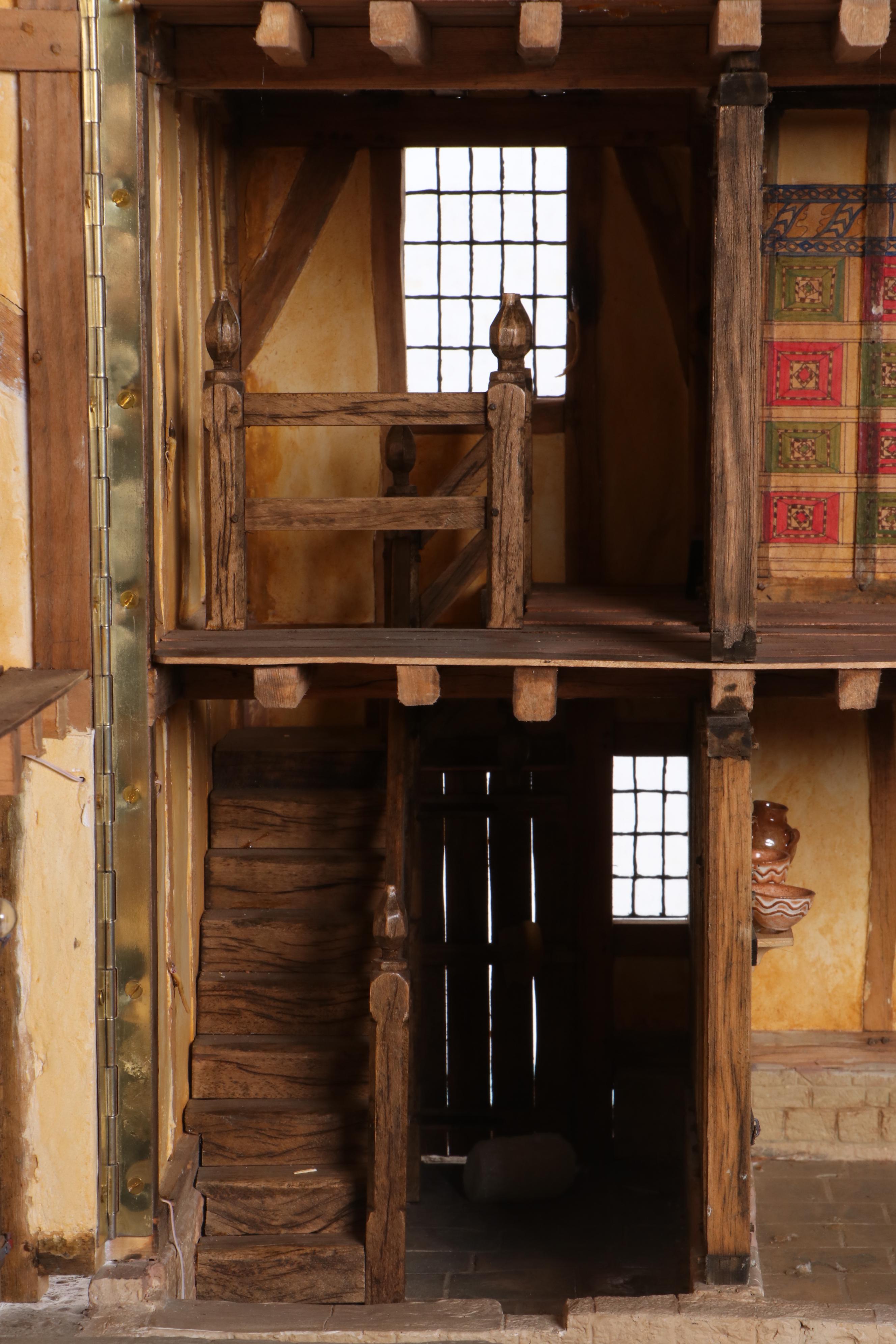 Peter Mattinson Goodramsgate House Electrified Tudor Dollhouse