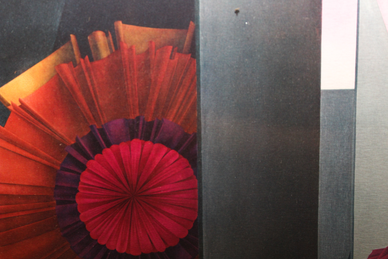 Wolfgang Hutter Lithograph "Zwei Mädchen Unter Einem Hut"