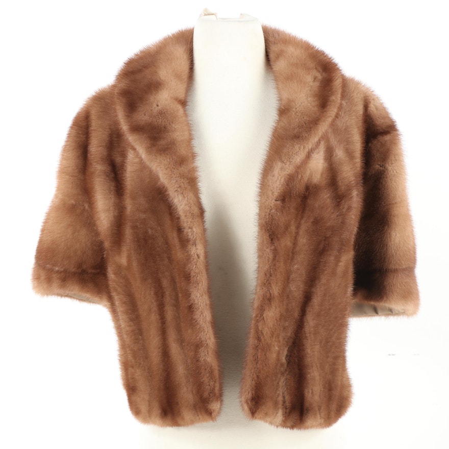 Women's Evans Mink Fur Stole, Vintage