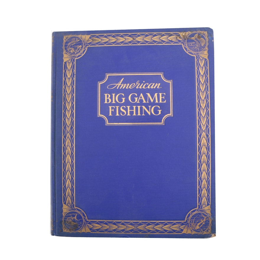 1935 Limited First Edition "American Big Game Fishing"