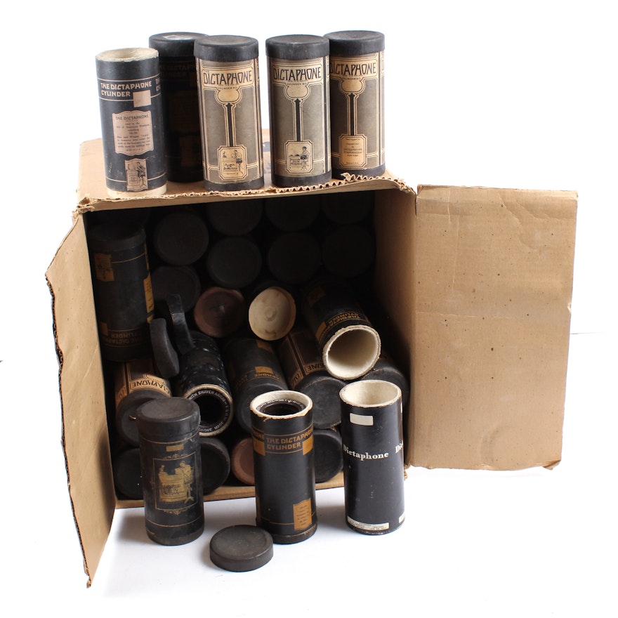 Dictaphone Wax Cylinder Collection