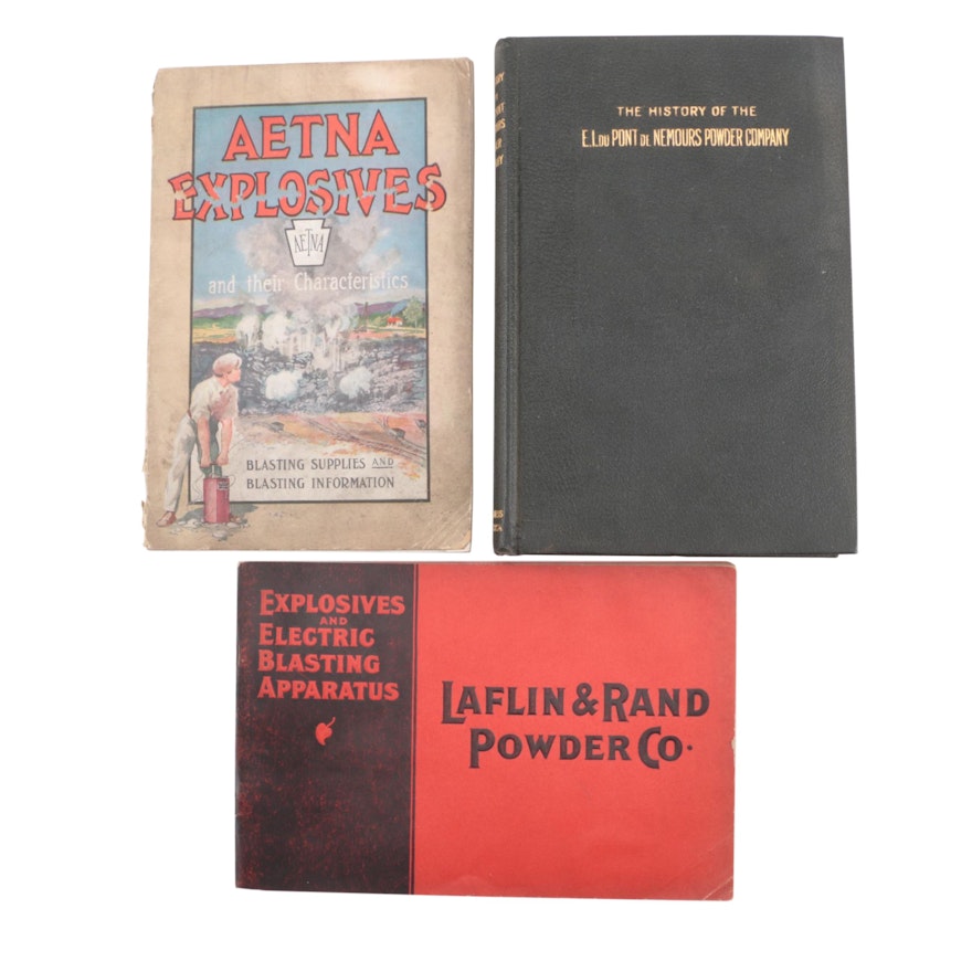 Vintage Books on Explosives