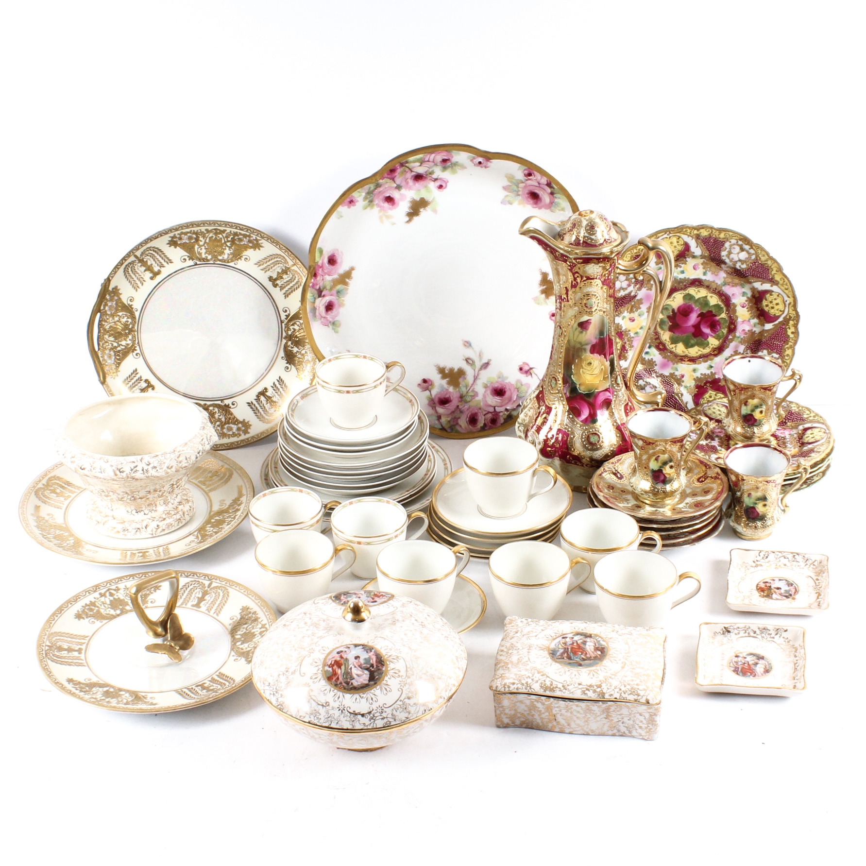Luncheon and Tea Sets Theodore Haviland and Nippon