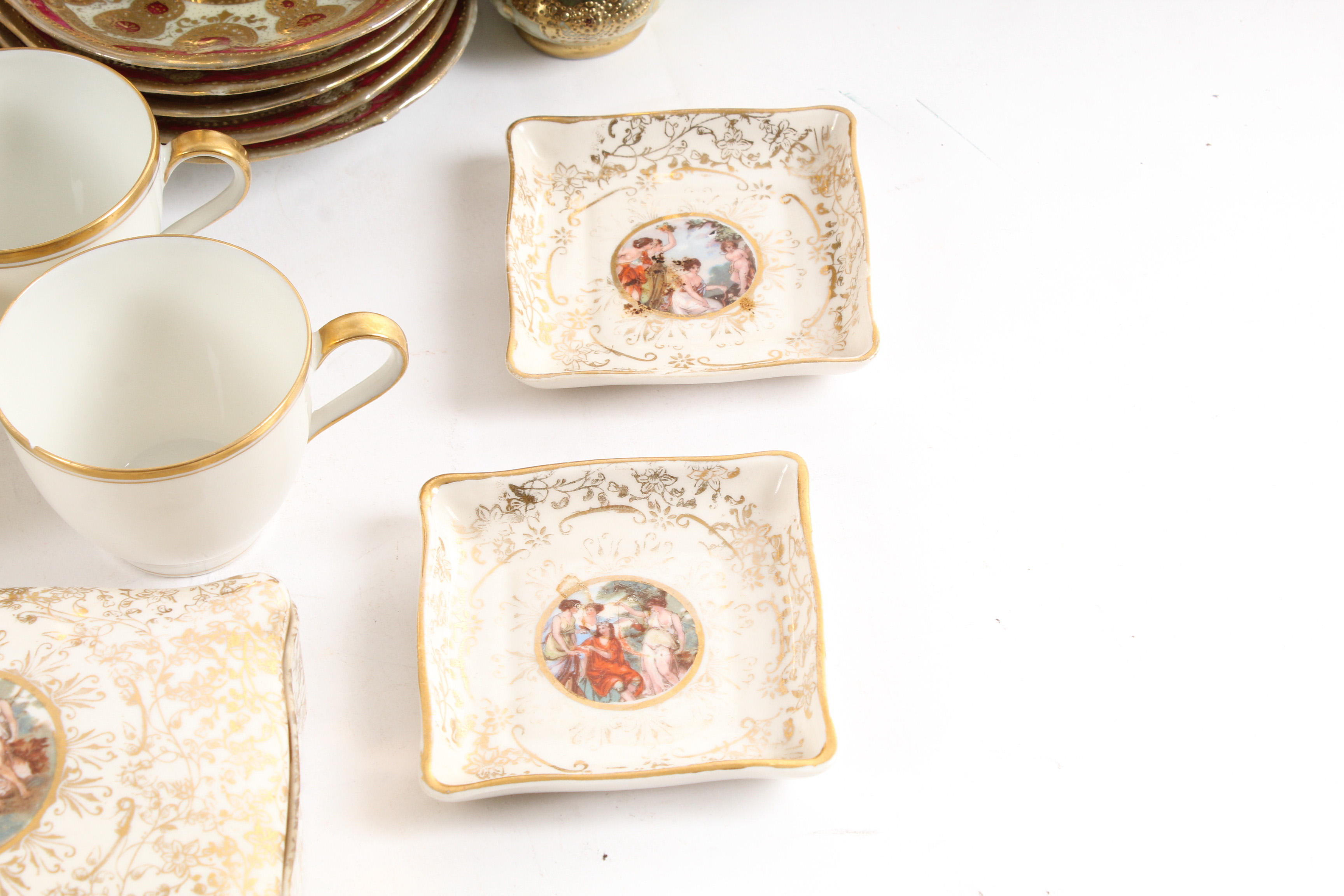 Luncheon and Tea Sets Theodore Haviland and Nippon