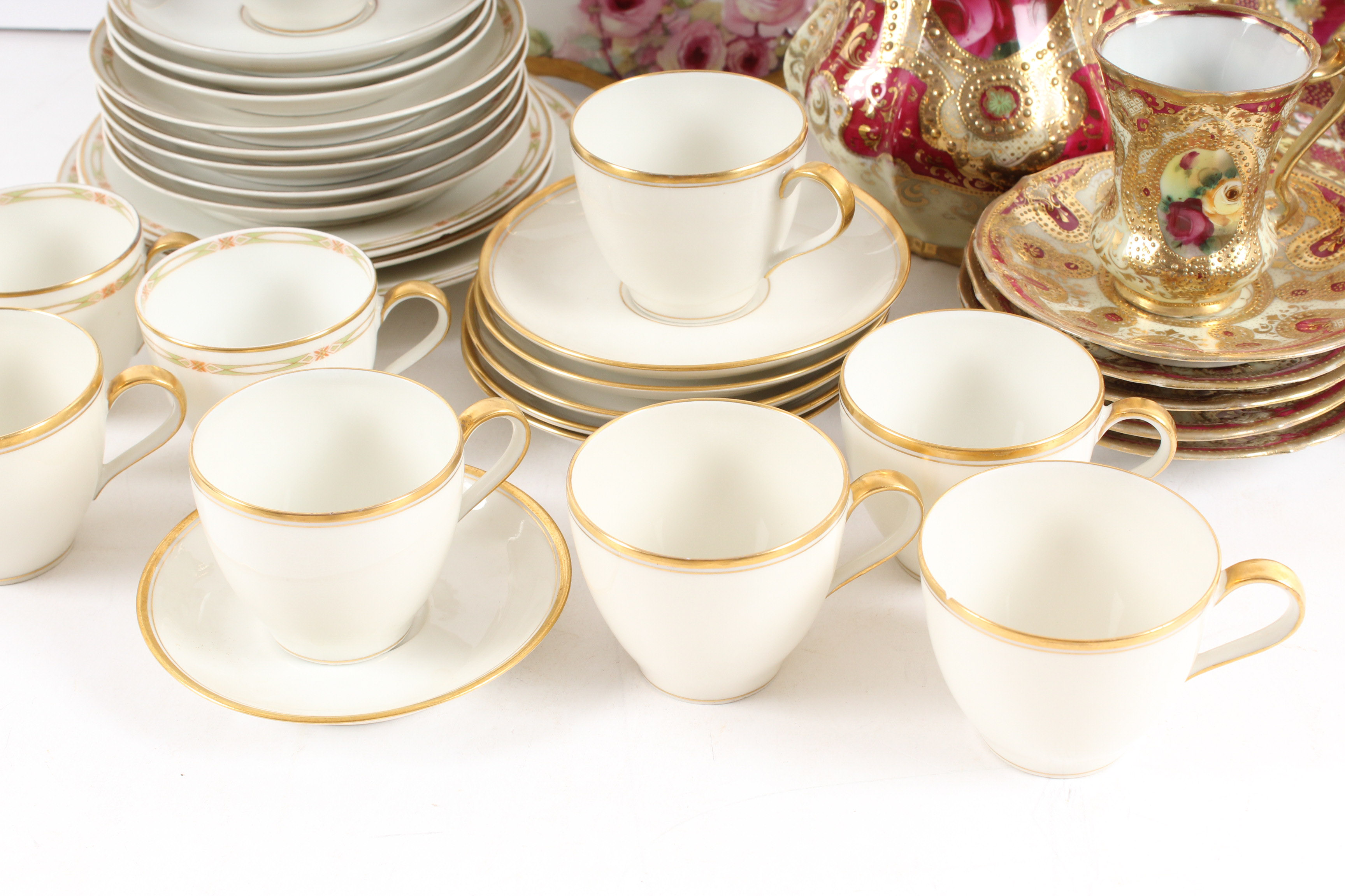 Luncheon and Tea Sets Theodore Haviland and Nippon