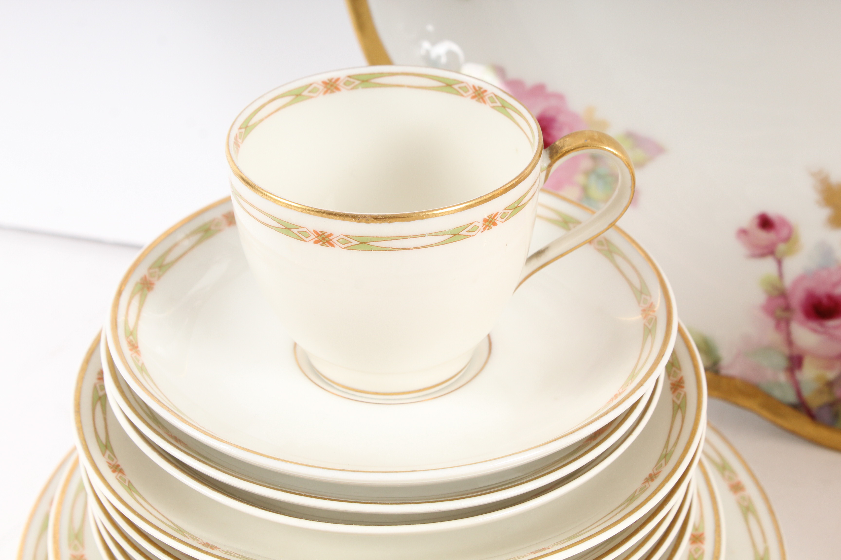 Luncheon and Tea Sets Theodore Haviland and Nippon