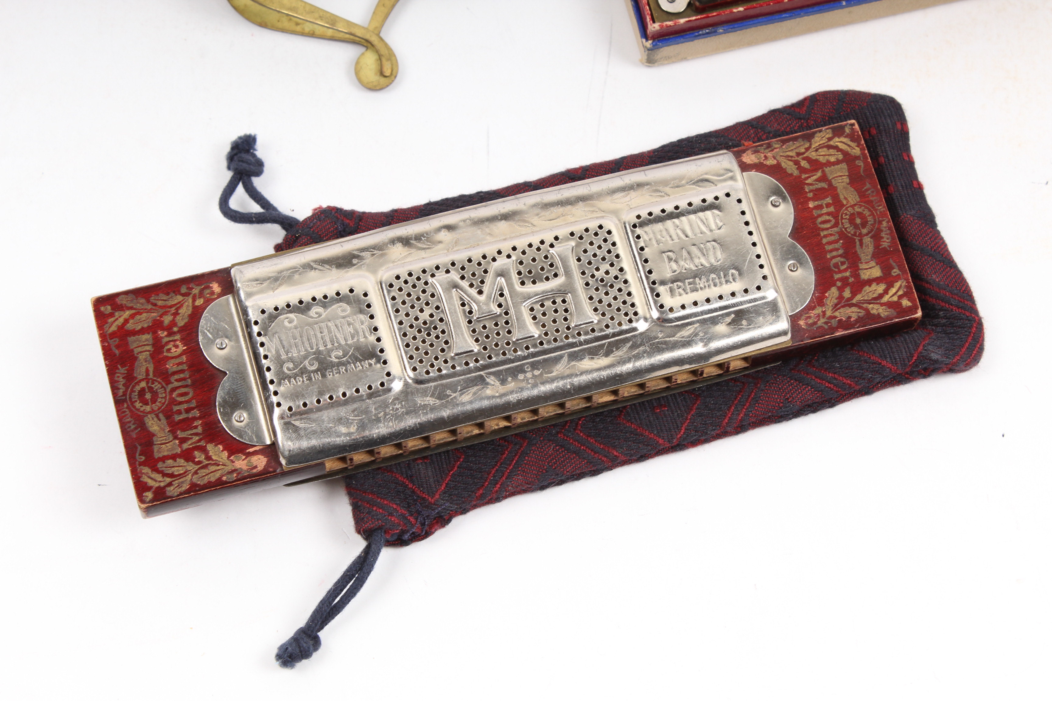 Antique M. Hohner Harmonica Collection
