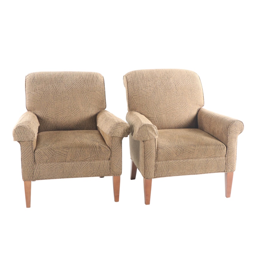 Upholstered Armchairs by Flexsteel Industries, 21st Century