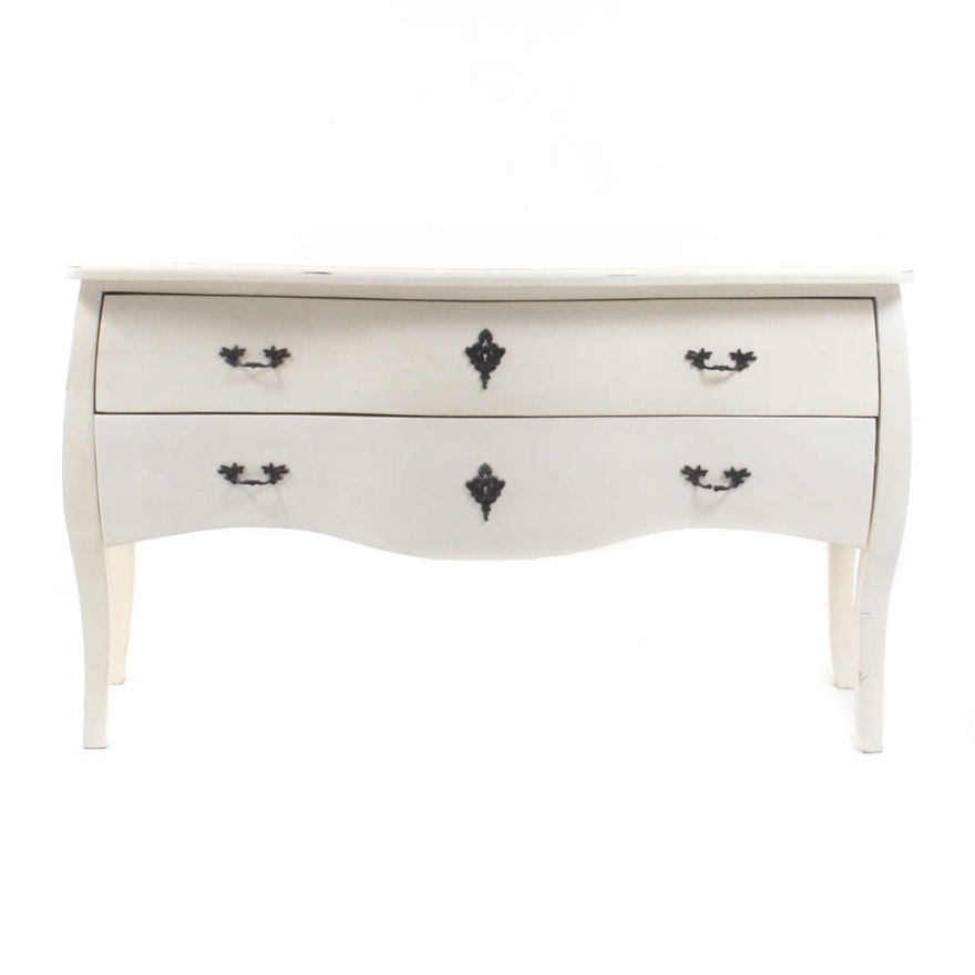 French Provincial Style Serpentine Front Dresser