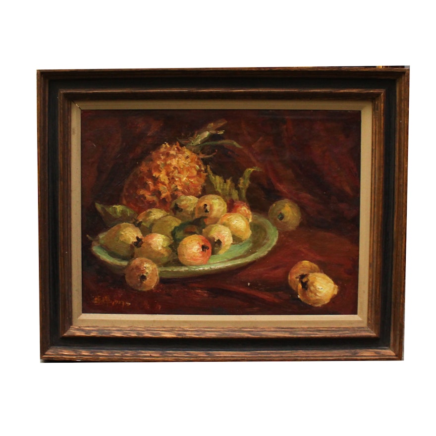 Chuck Wong Oil Painting of Still Life