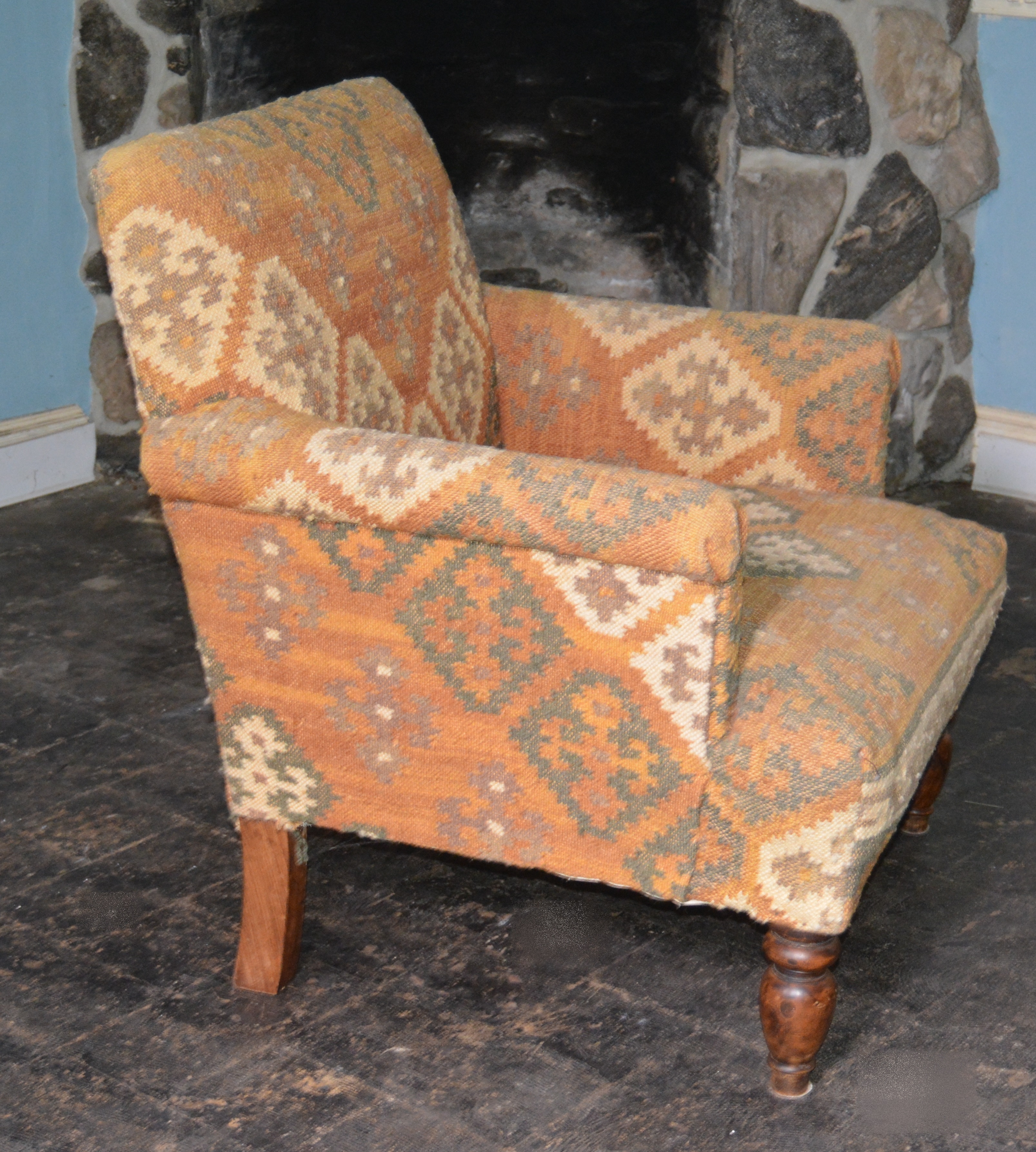 Kilim Upholstered Armchair