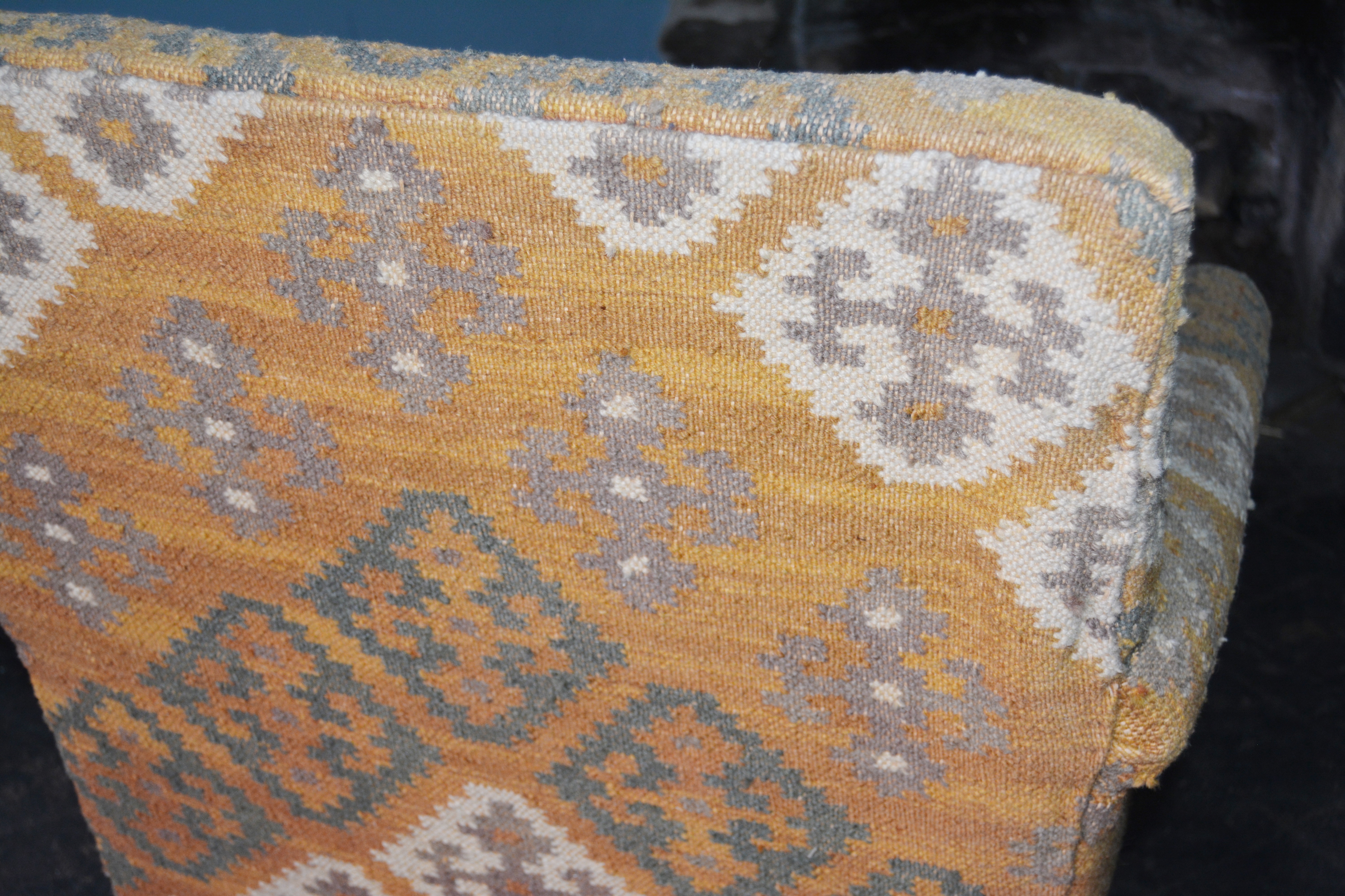 Kilim Upholstered Armchair