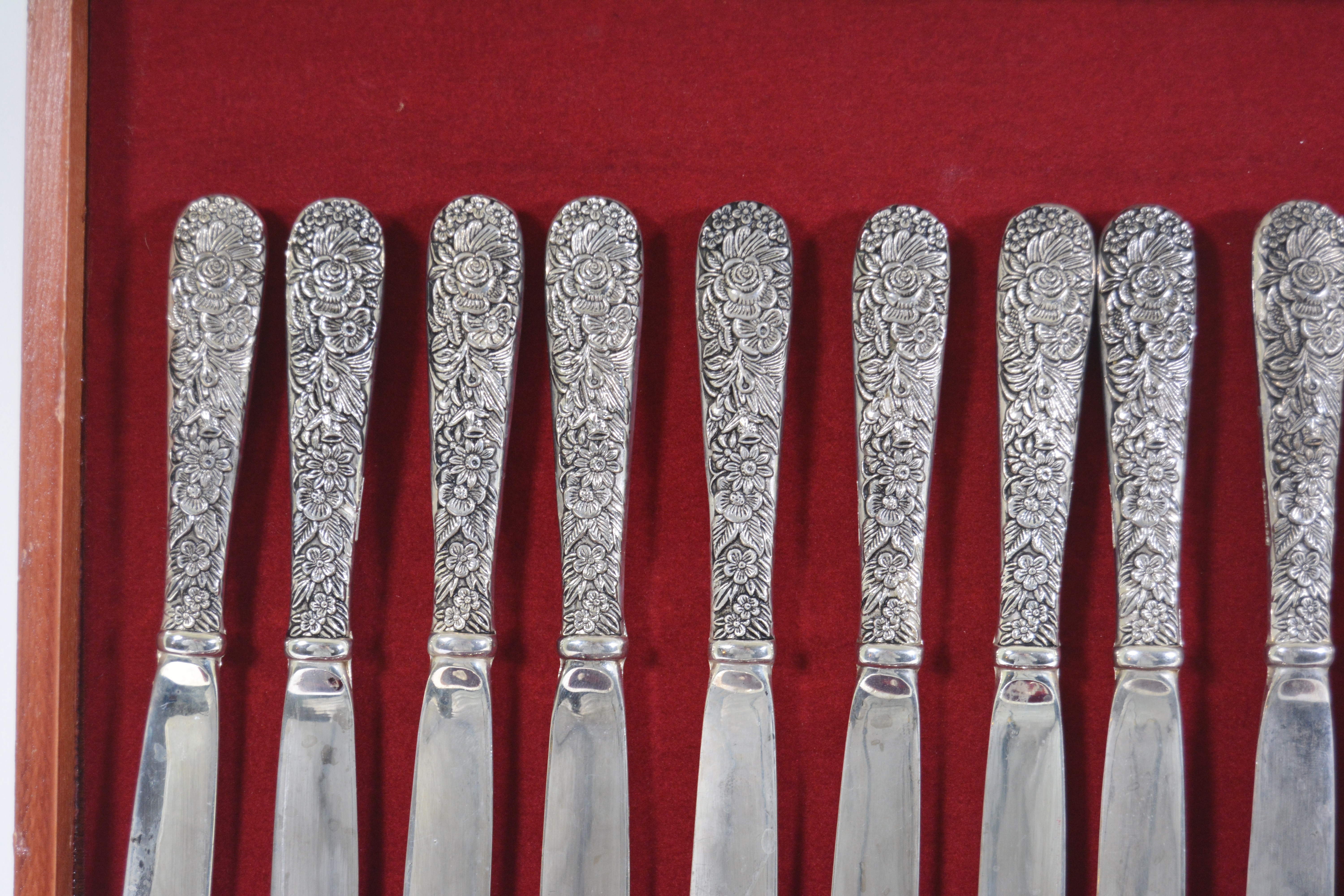 Godinger "Olde Bouquet" Silver Plate Flatware