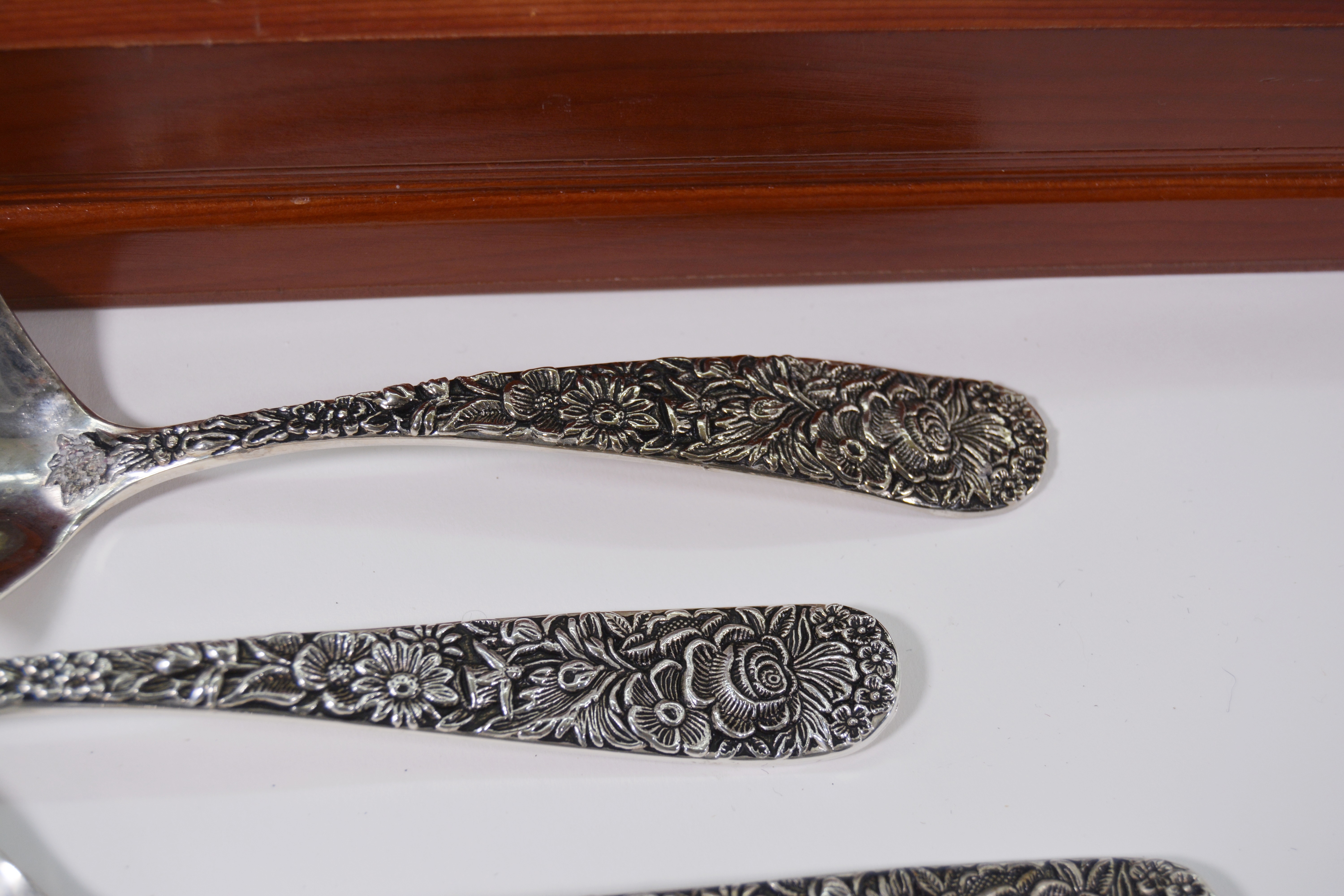 Godinger "Olde Bouquet" Silver Plate Flatware