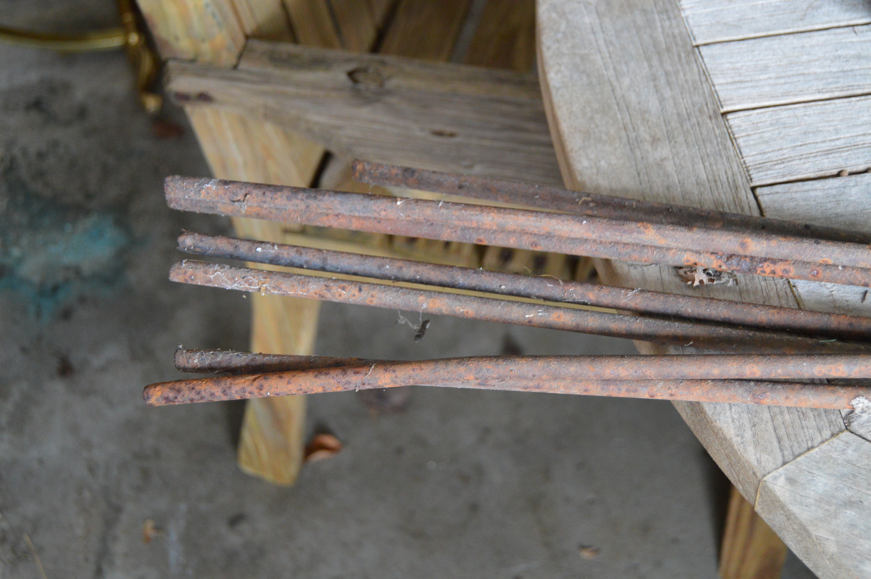 Victorian Style Iron Garden Fencing, Eleven Panels