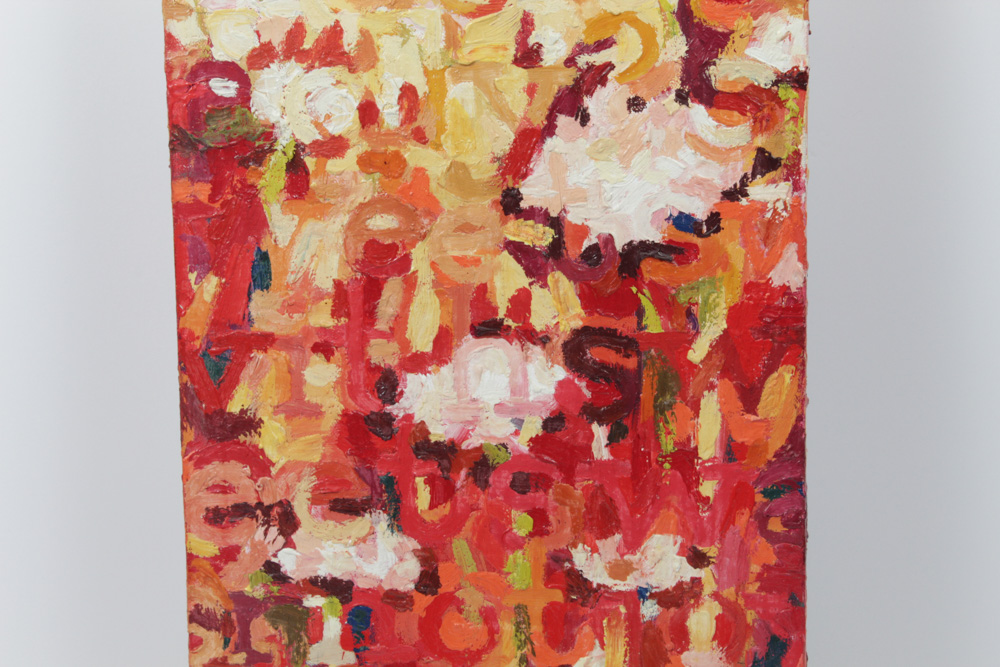 Kirsten Bowen Venetian Plaster Painting "Shakespearean Sonnet VIII"