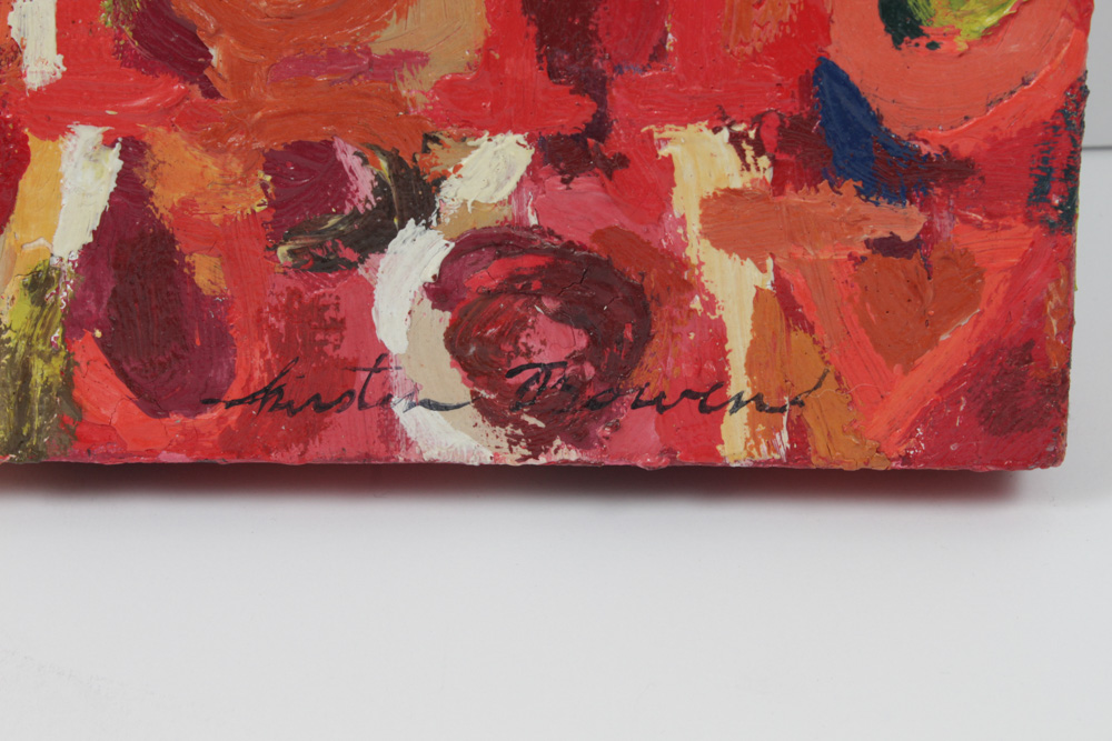 Kirsten Bowen Venetian Plaster Painting "Shakespearean Sonnet VIII"