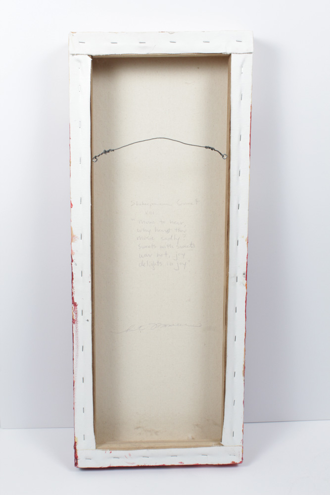 Kirsten Bowen Venetian Plaster Painting "Shakespearean Sonnet VIII"