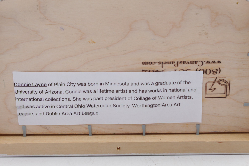 Connie Layne Oil Painting