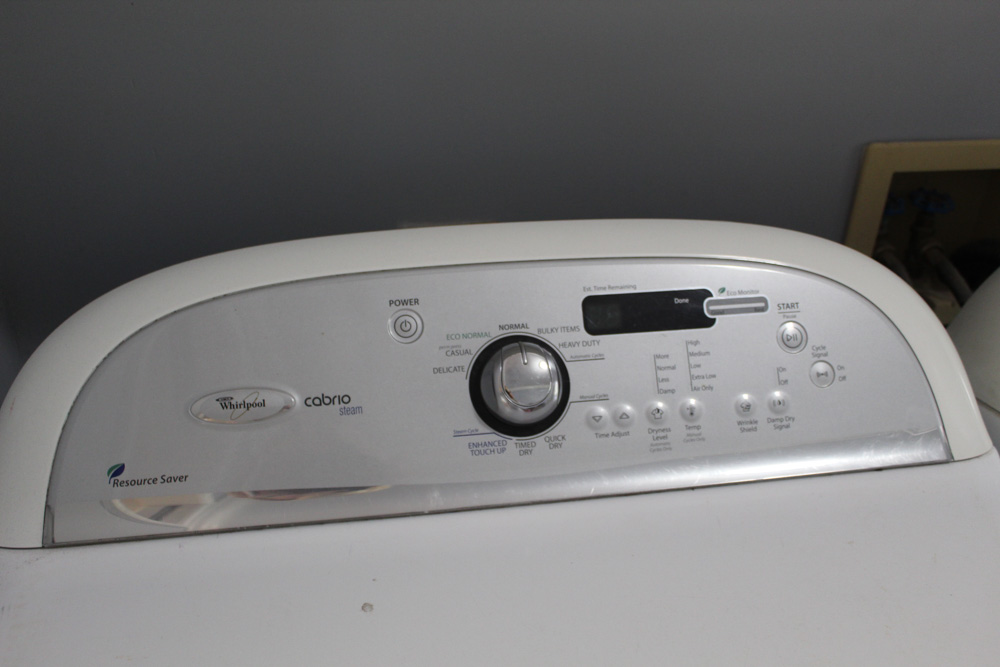 Whirlpool Cabrio Steam Dryer