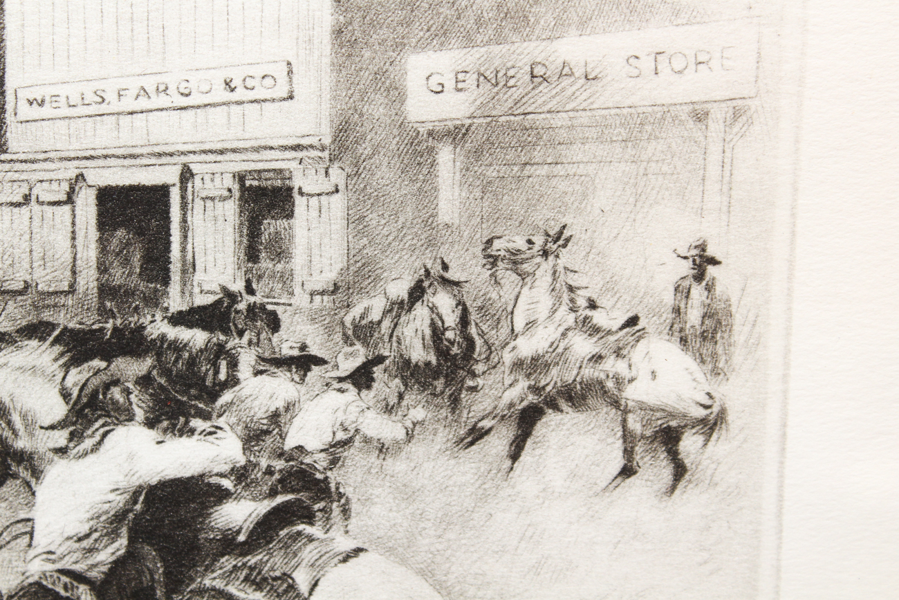 Talio-Crome Reproduction after Reinhold H. Palenske "The Alarm"